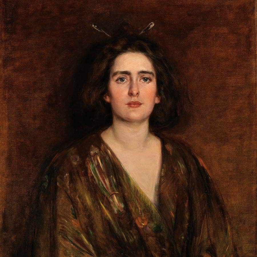 Laura At Sixteen By Alice Pike Barney - Image 5