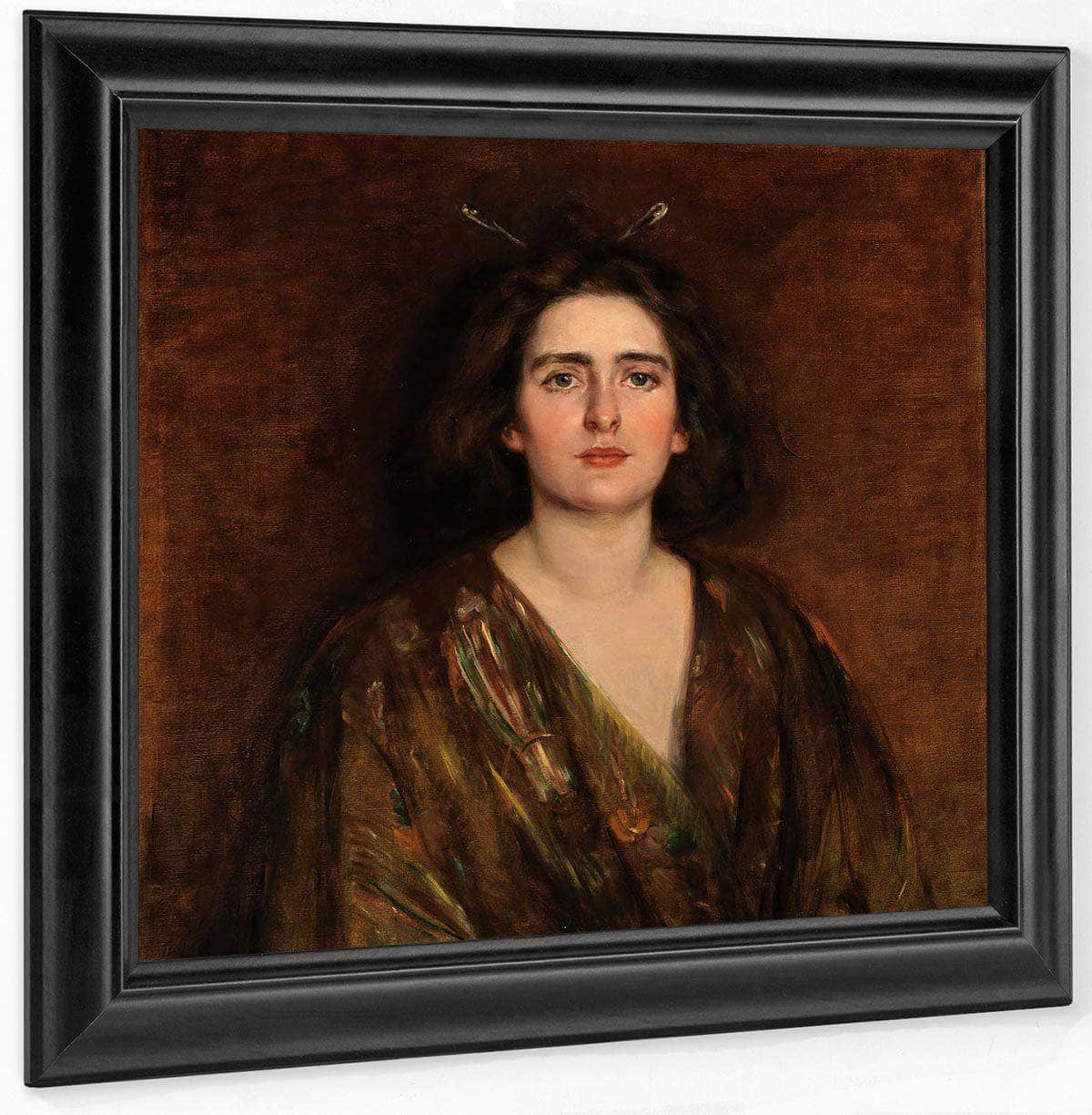 Laura At Sixteen By Alice Pike Barney - Image 6