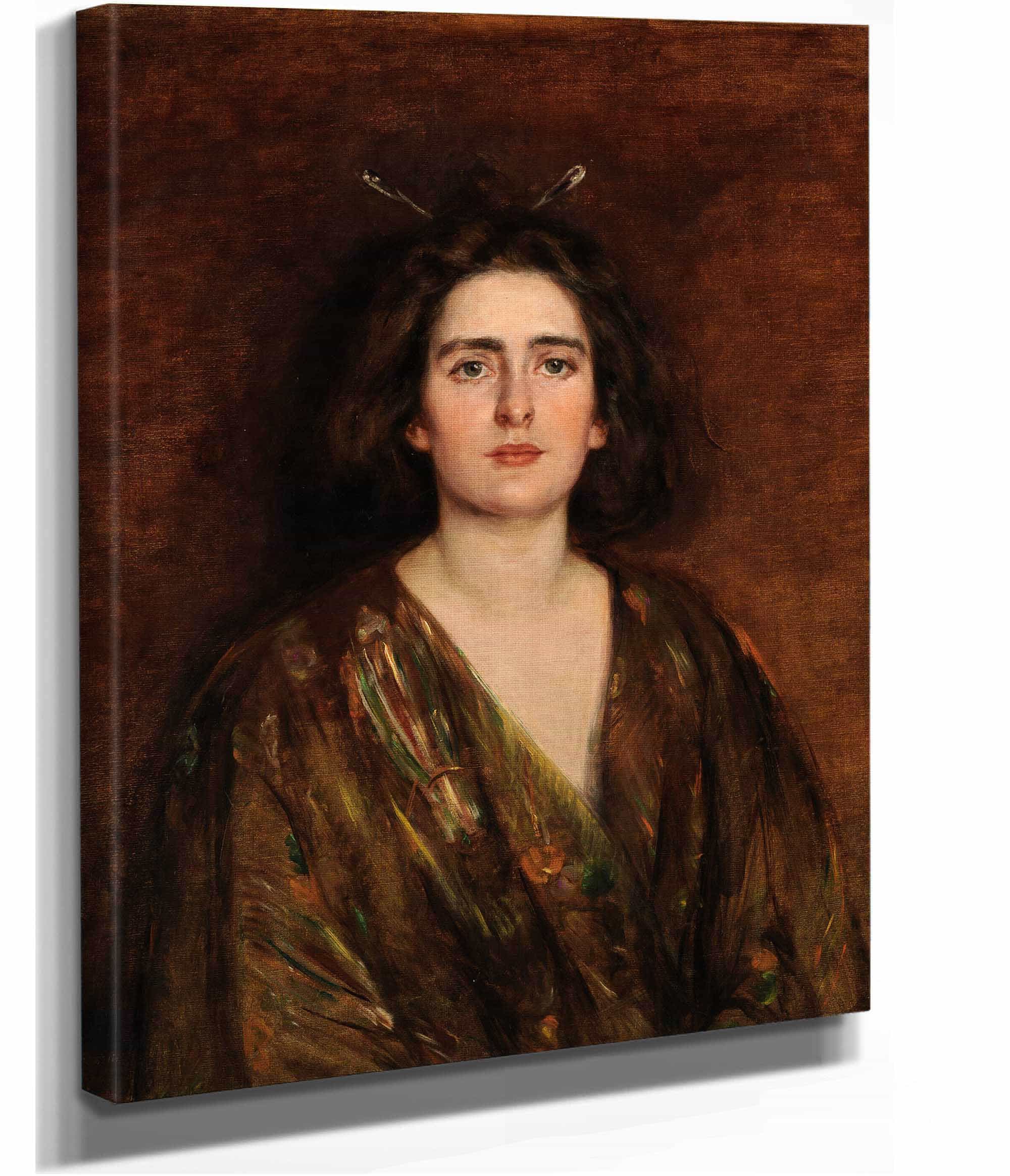 Laura At Sixteen by Alice Pike Barney - Image 2