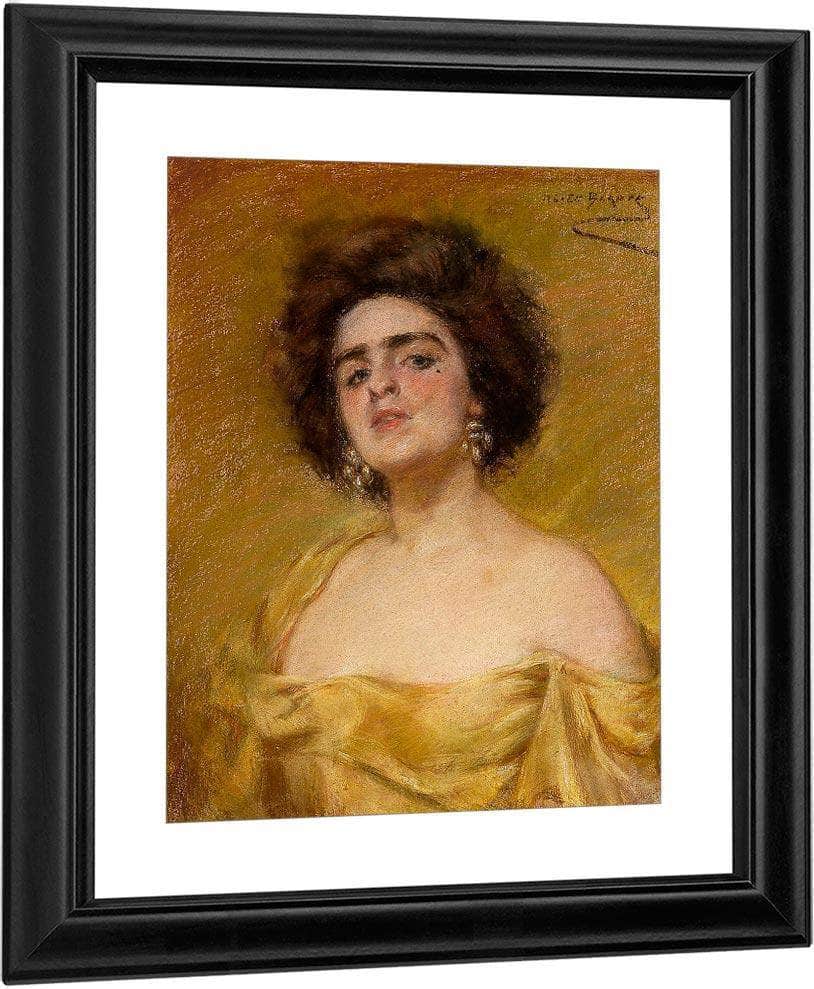 Laura In Yellow By Alice Pike Barney - Image 3