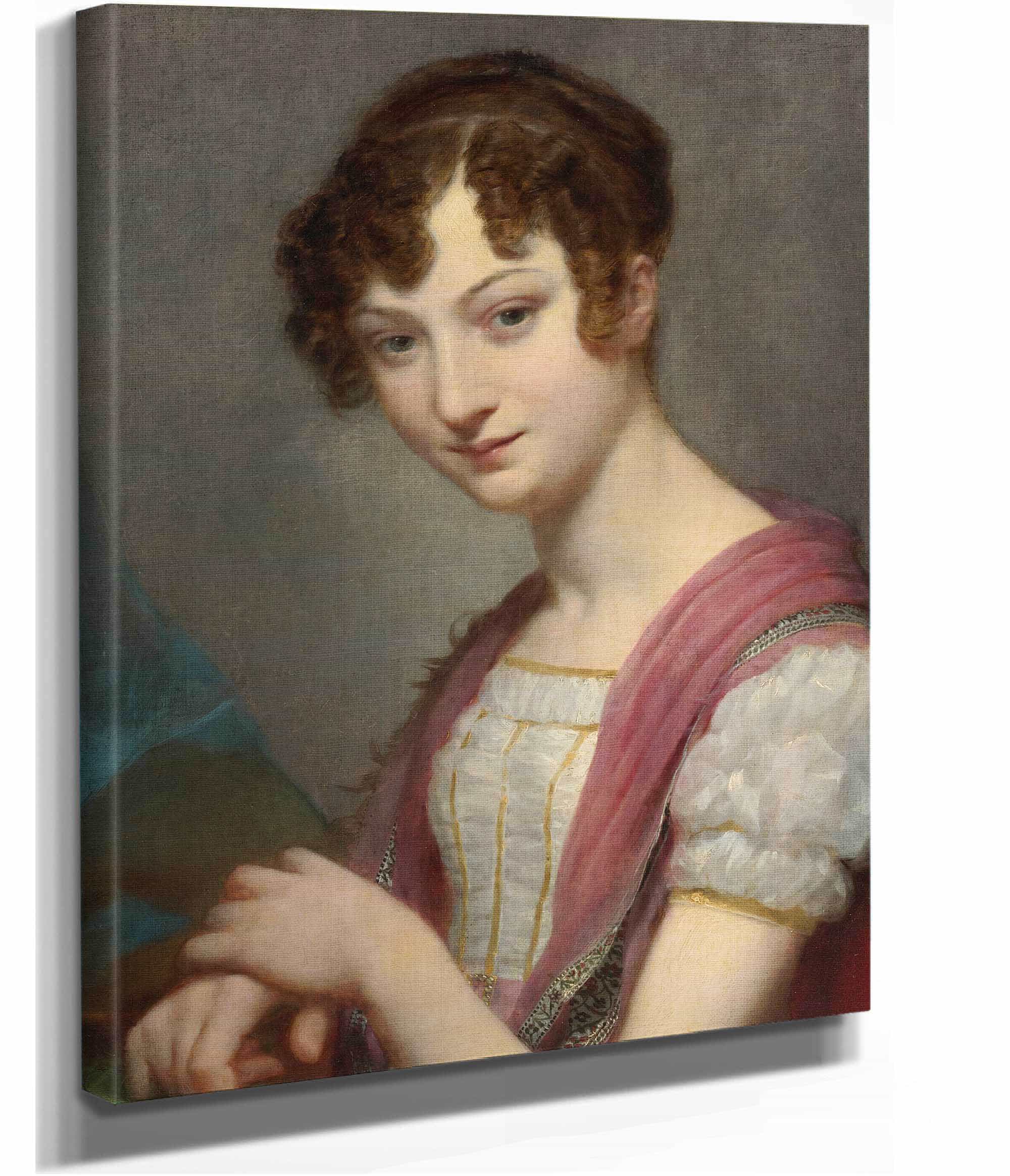Lavinie Barbier Walbonne Later Baronne Darriule by Pierre Paul Prudhon - Image 2
