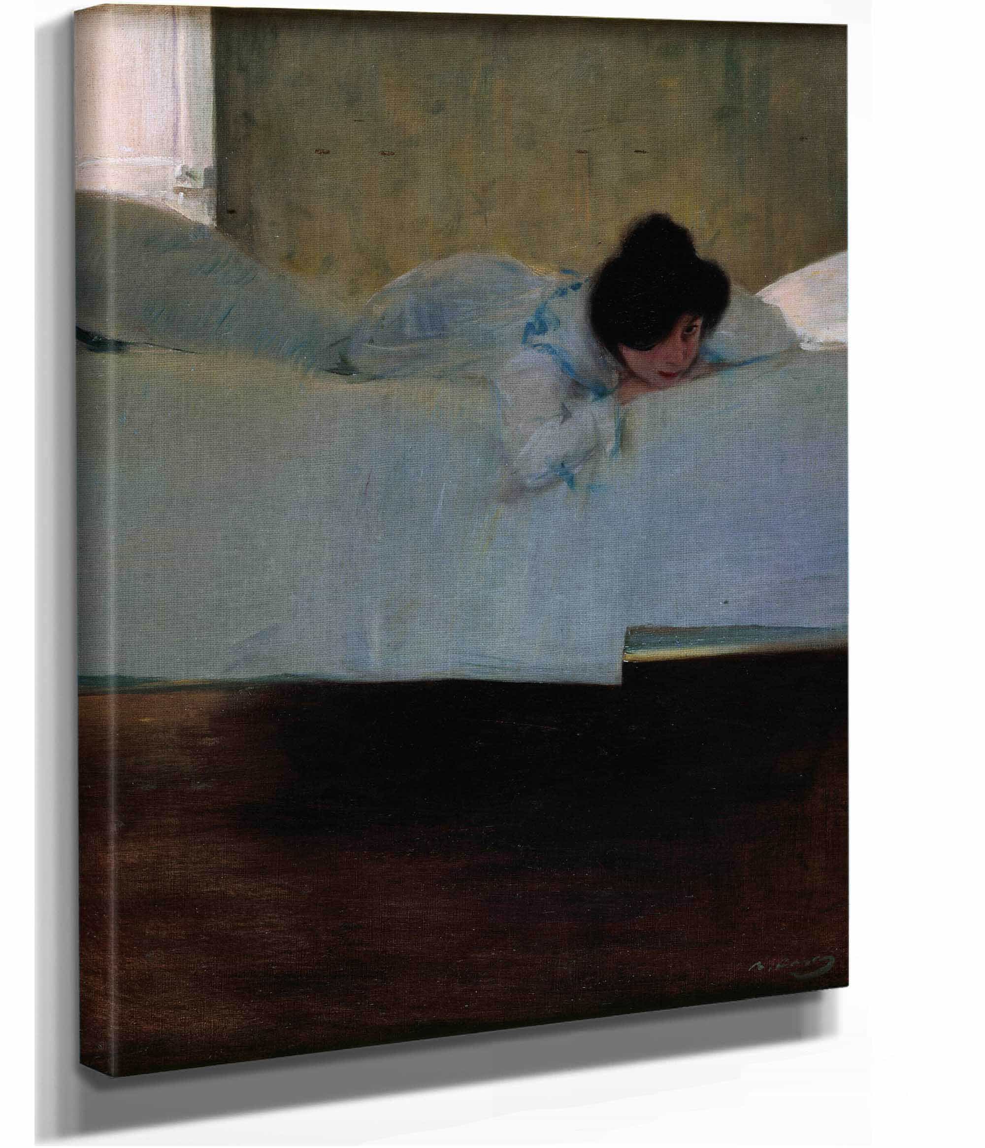 Laziness by Ramon Casas - Image 2