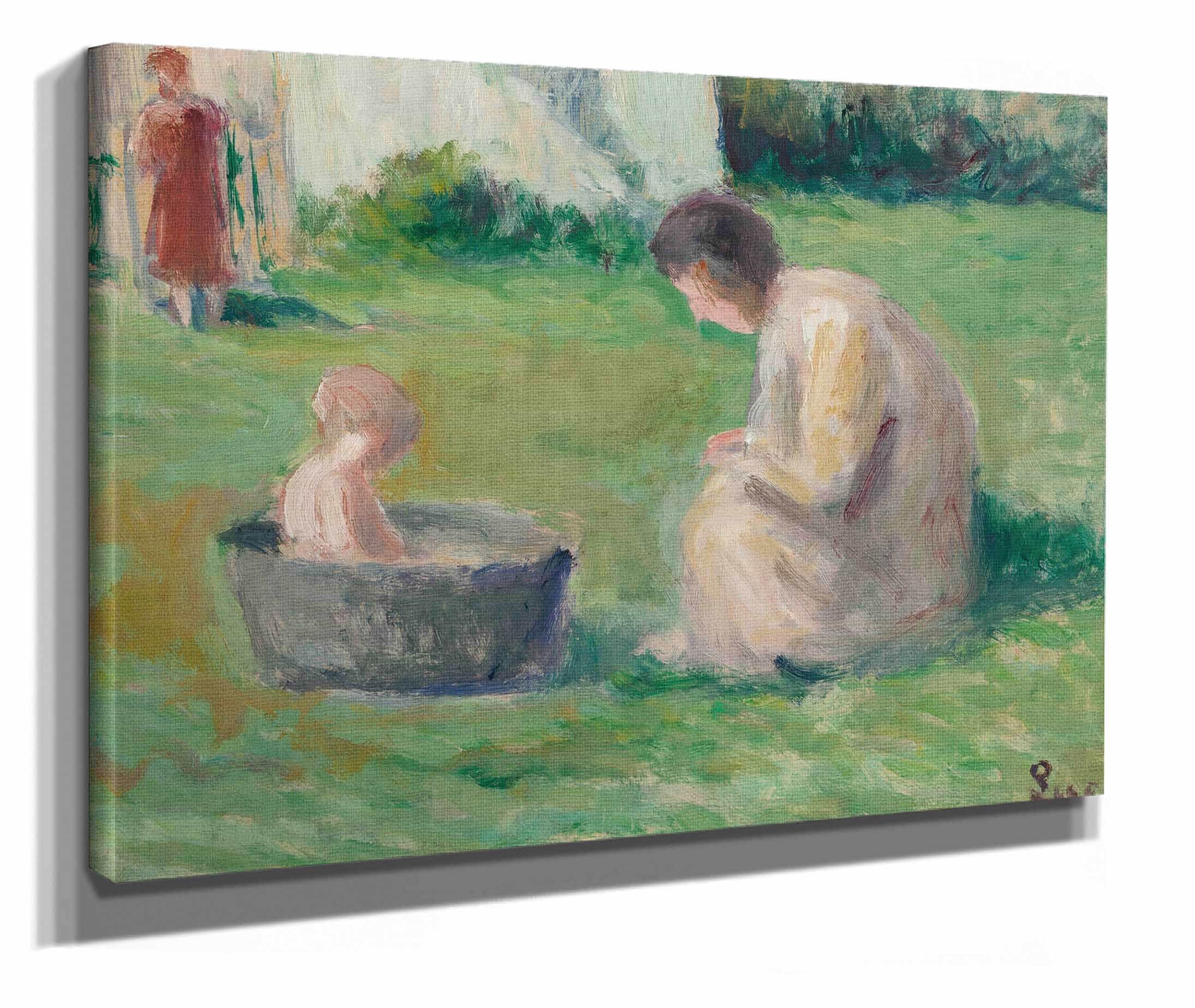 Le Bain Du Bebe by Maximilien Luce - Image 2