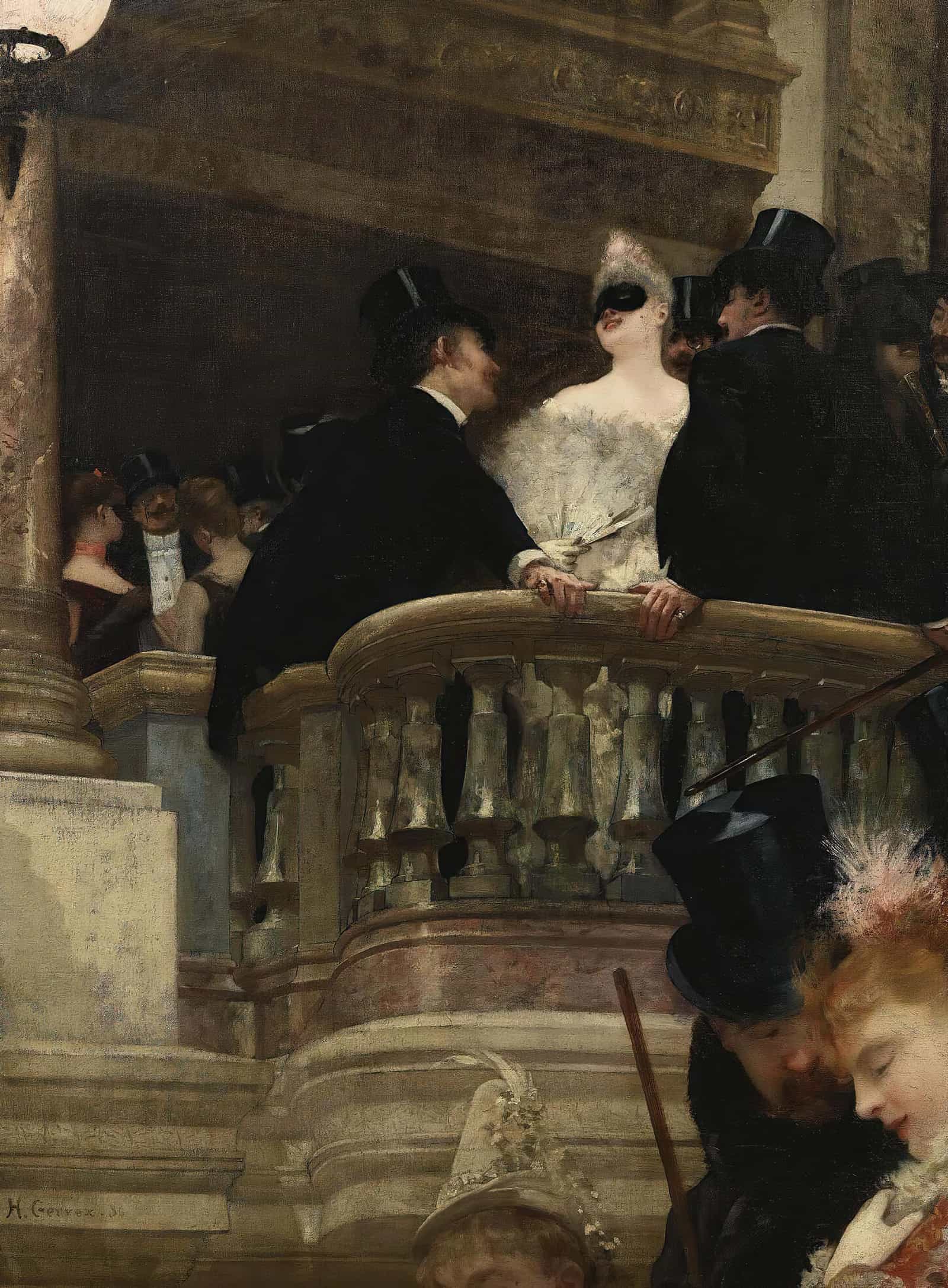 Le Bal De Lopera by Henri Gervex