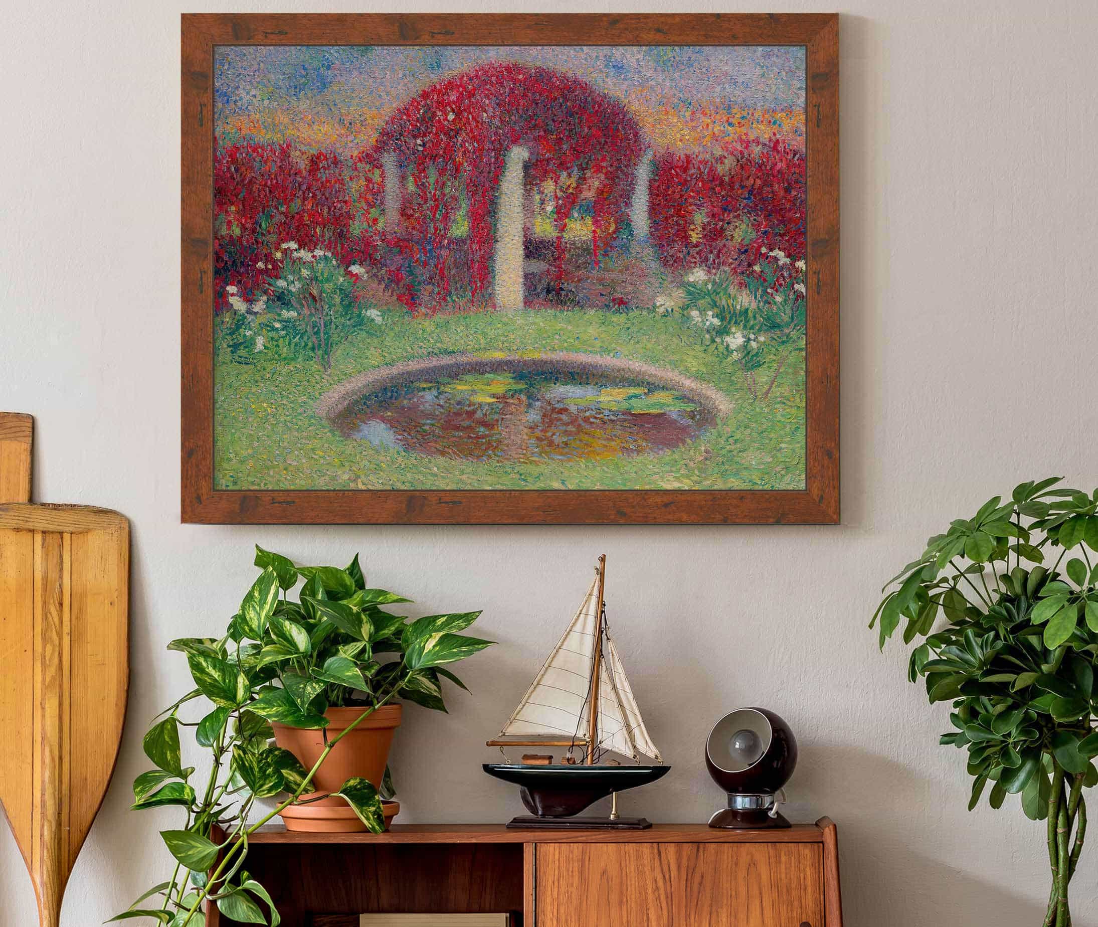 Le Bassin Et Le Tonnelle by Henri Martin - Image 3