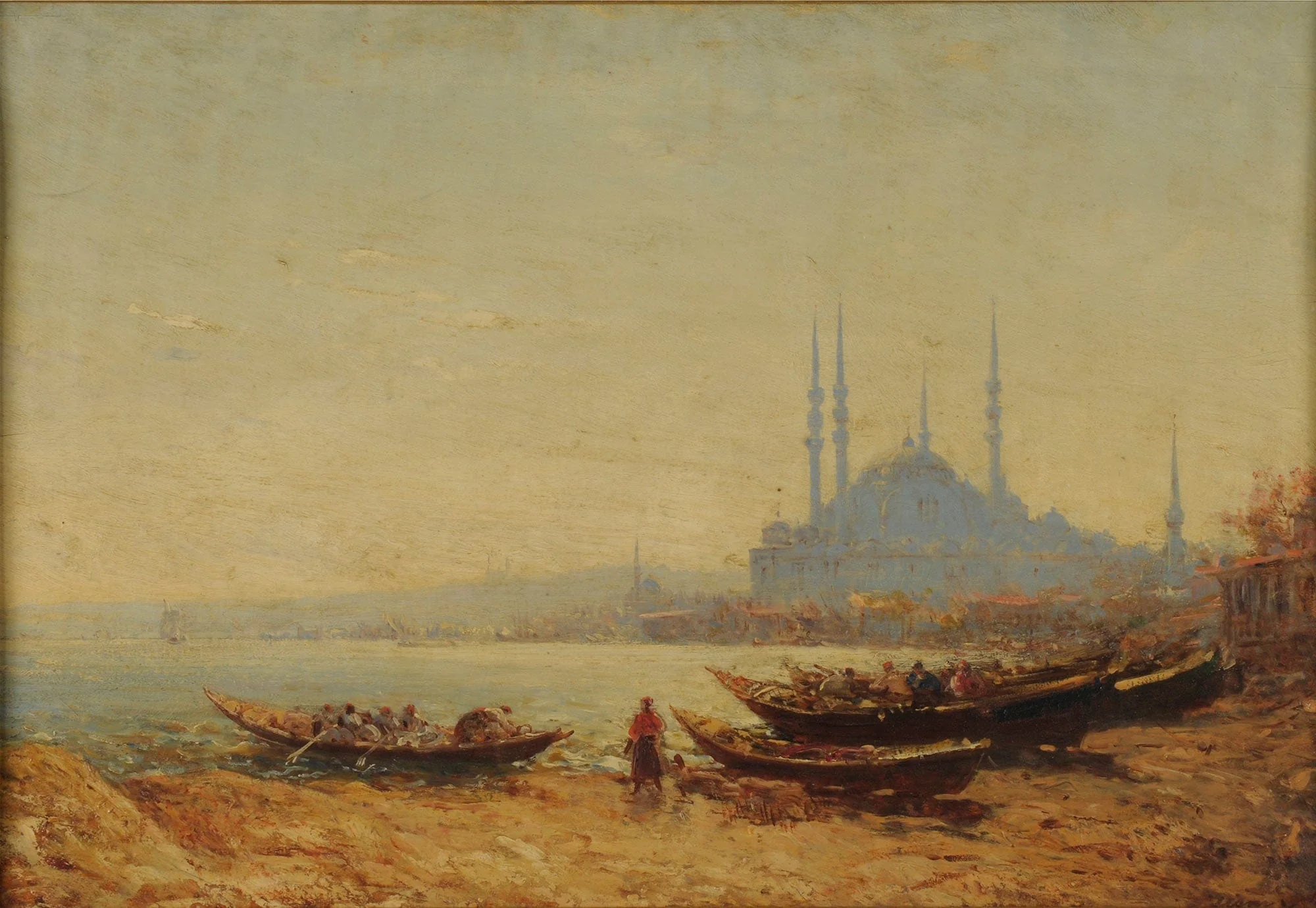 Le Bosphore Au Matin Before by Felix Ziem - Image 2