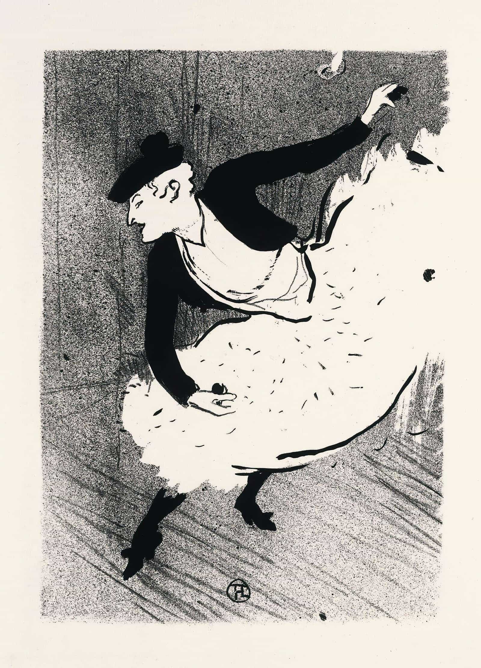 Le Cafe Concert by Henri De Toulouse Lautrec