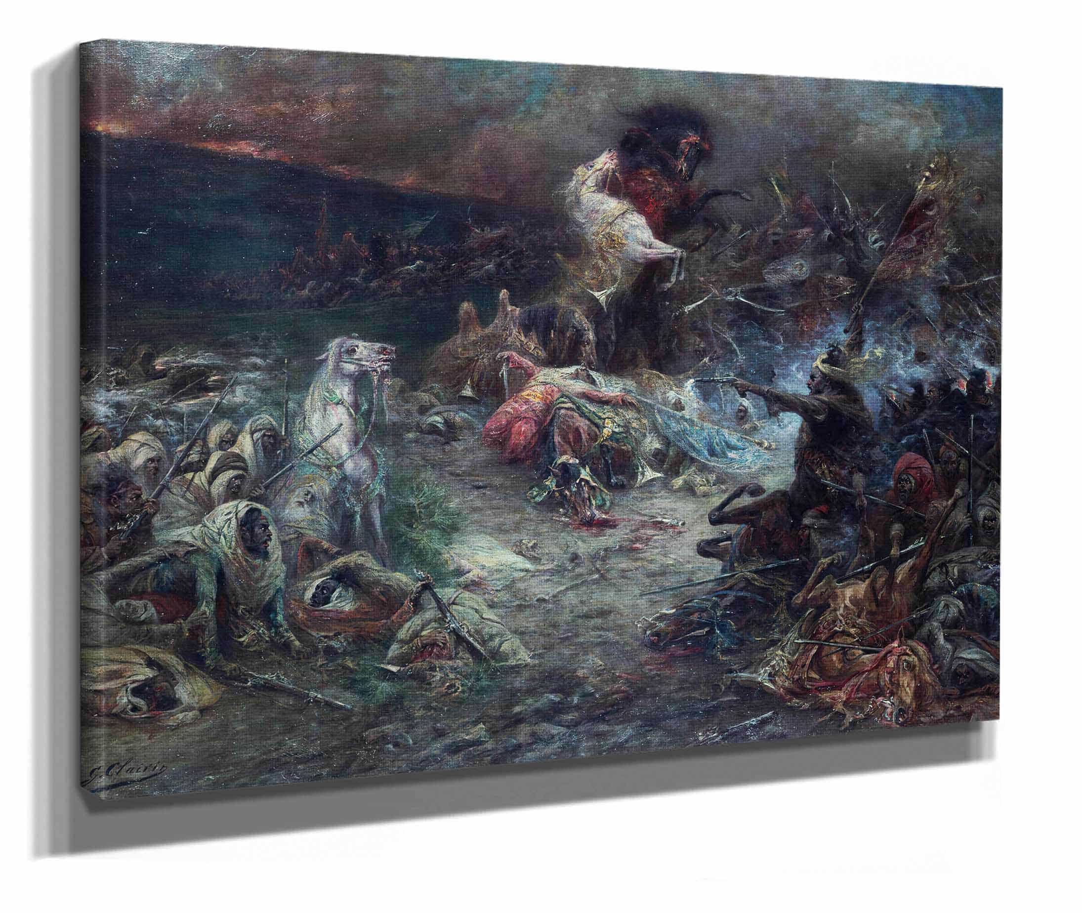 Le Carnage by Georges Jules Victor Clairin - Image 2