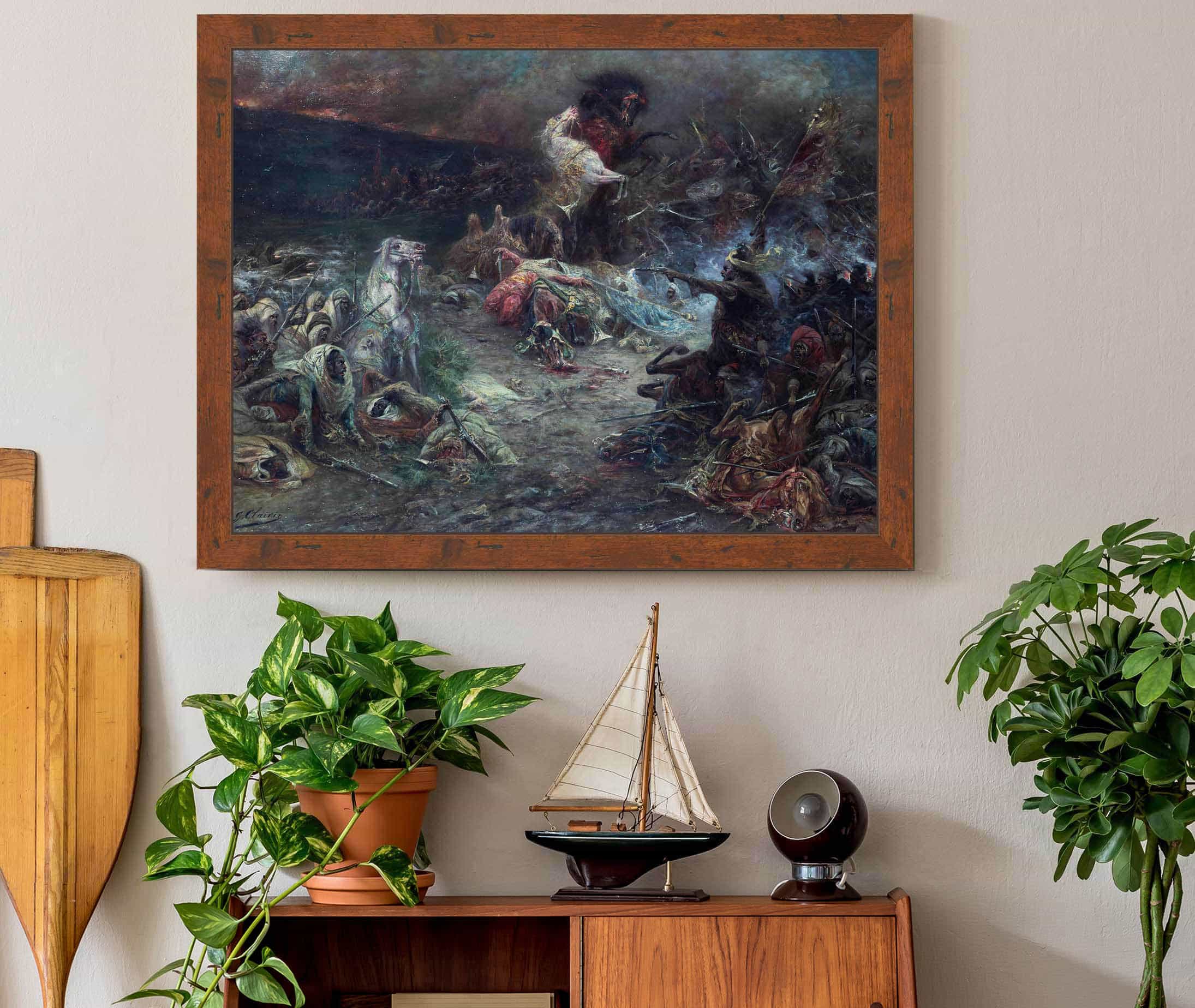 Le Carnage by Georges Jules Victor Clairin - Image 3