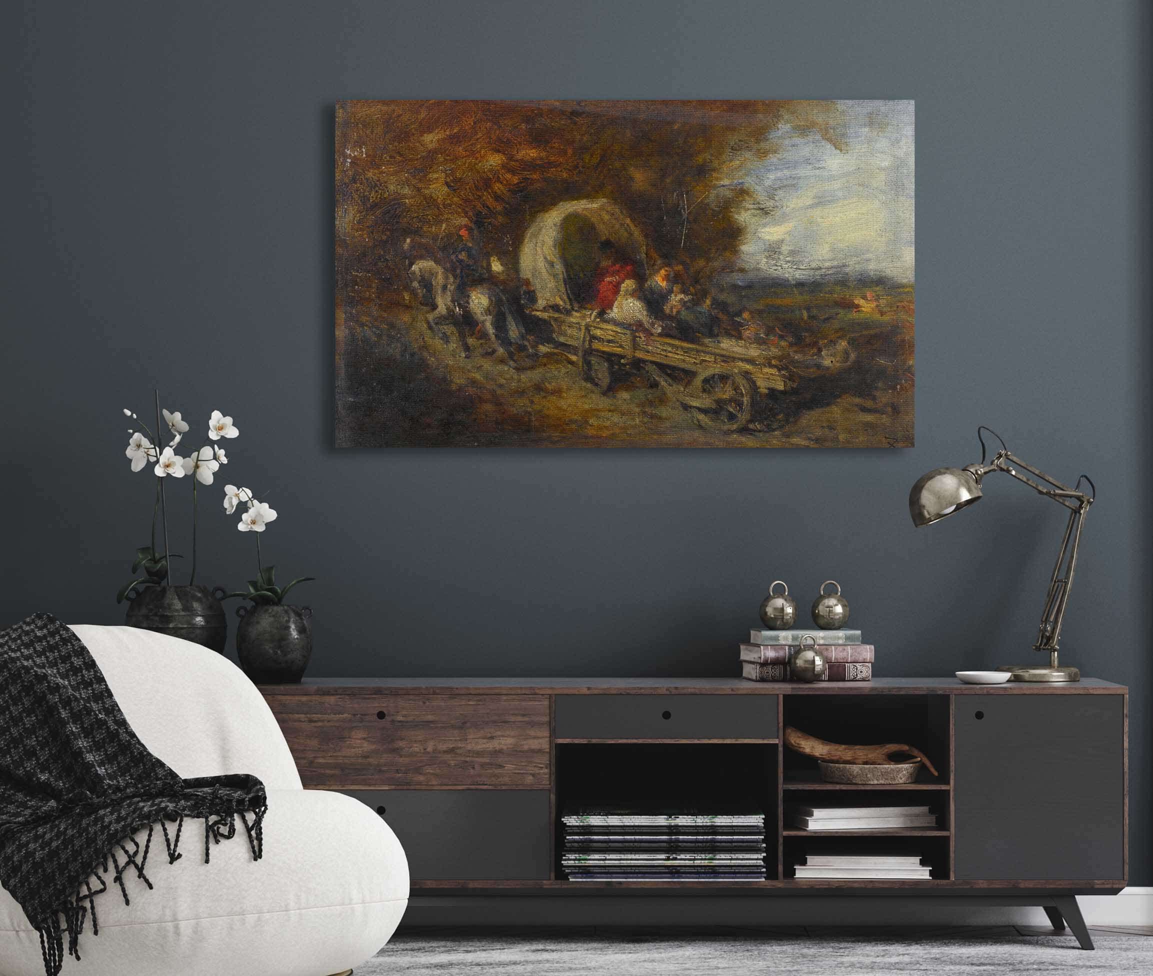 Le Chariot  by Felix Ziem - Image 5