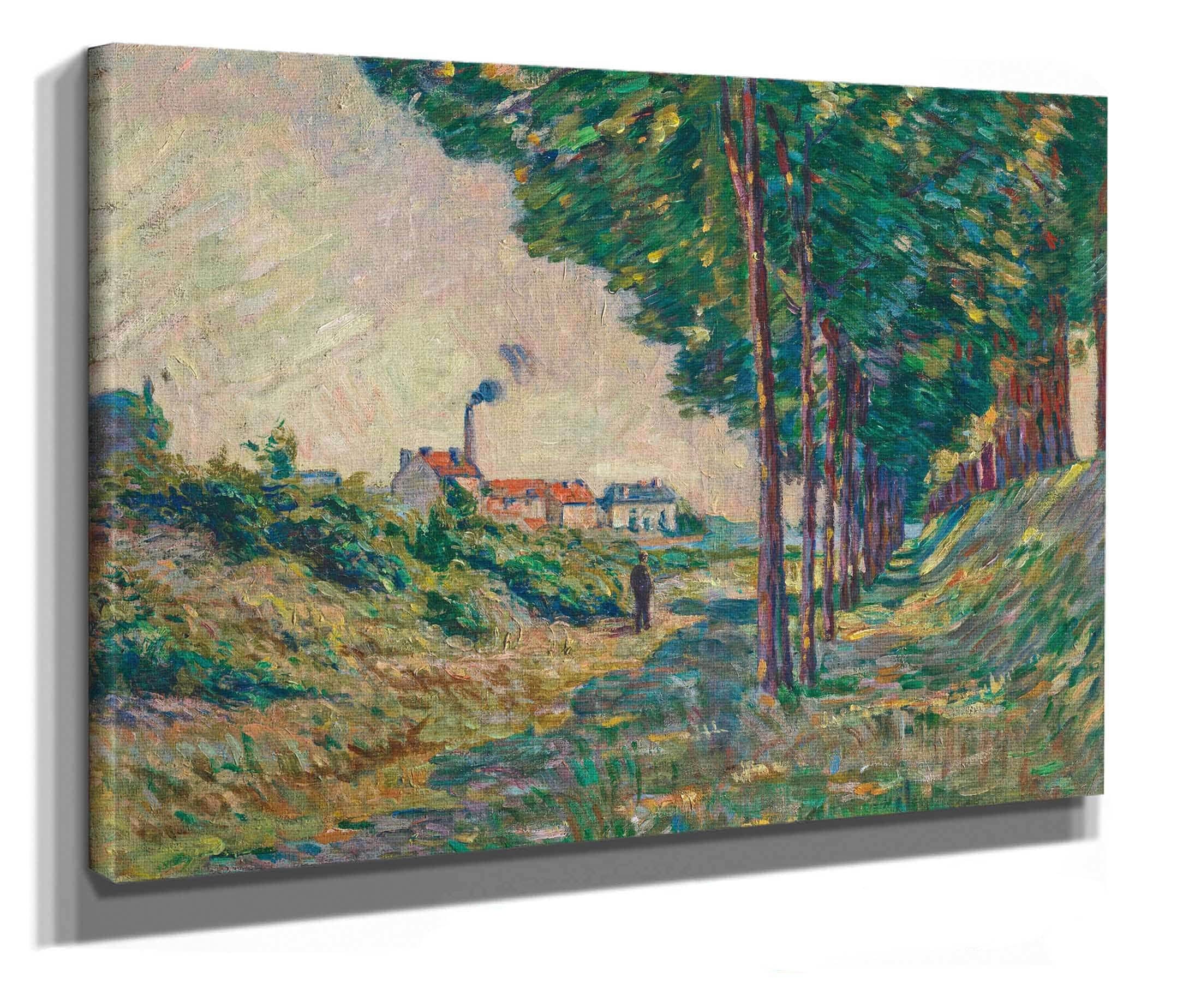 Le Chemin De Halage A Charenton Ile De France by Armand Guillaumin - Image 2