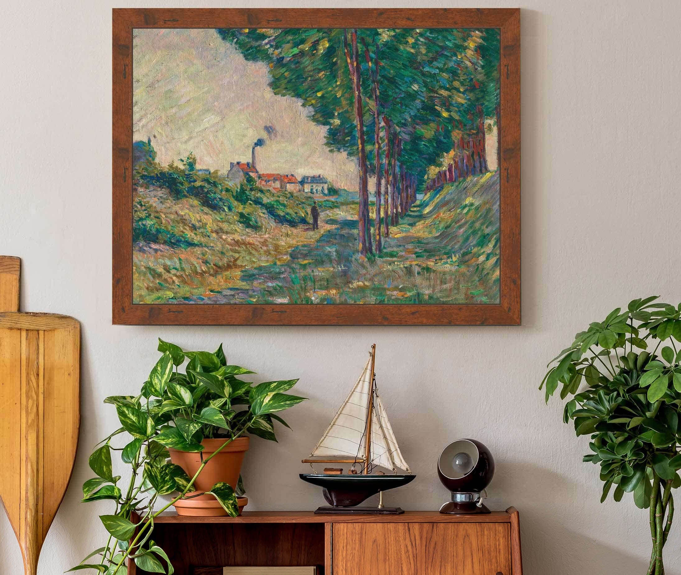 Le Chemin De Halage A Charenton Ile De France by Armand Guillaumin - Image 3
