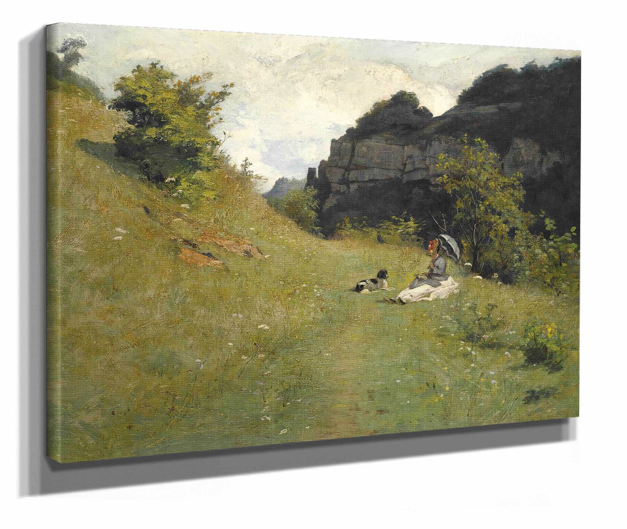 Le Chemin De La Maloche by Jean Paul Laurens - Image 2