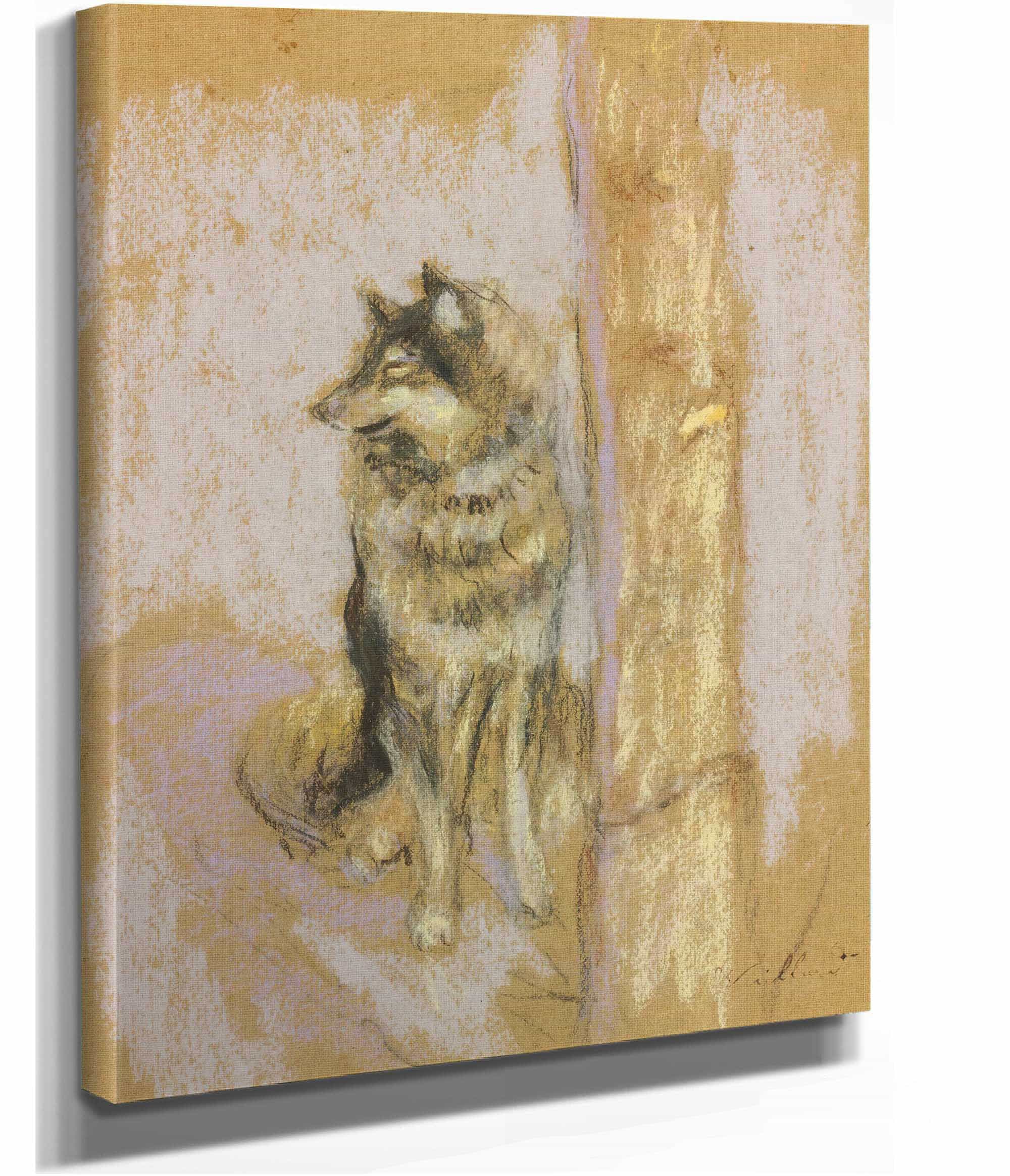 Le Chien Loup A Gerardmer by Edouard Vuillard - Image 2