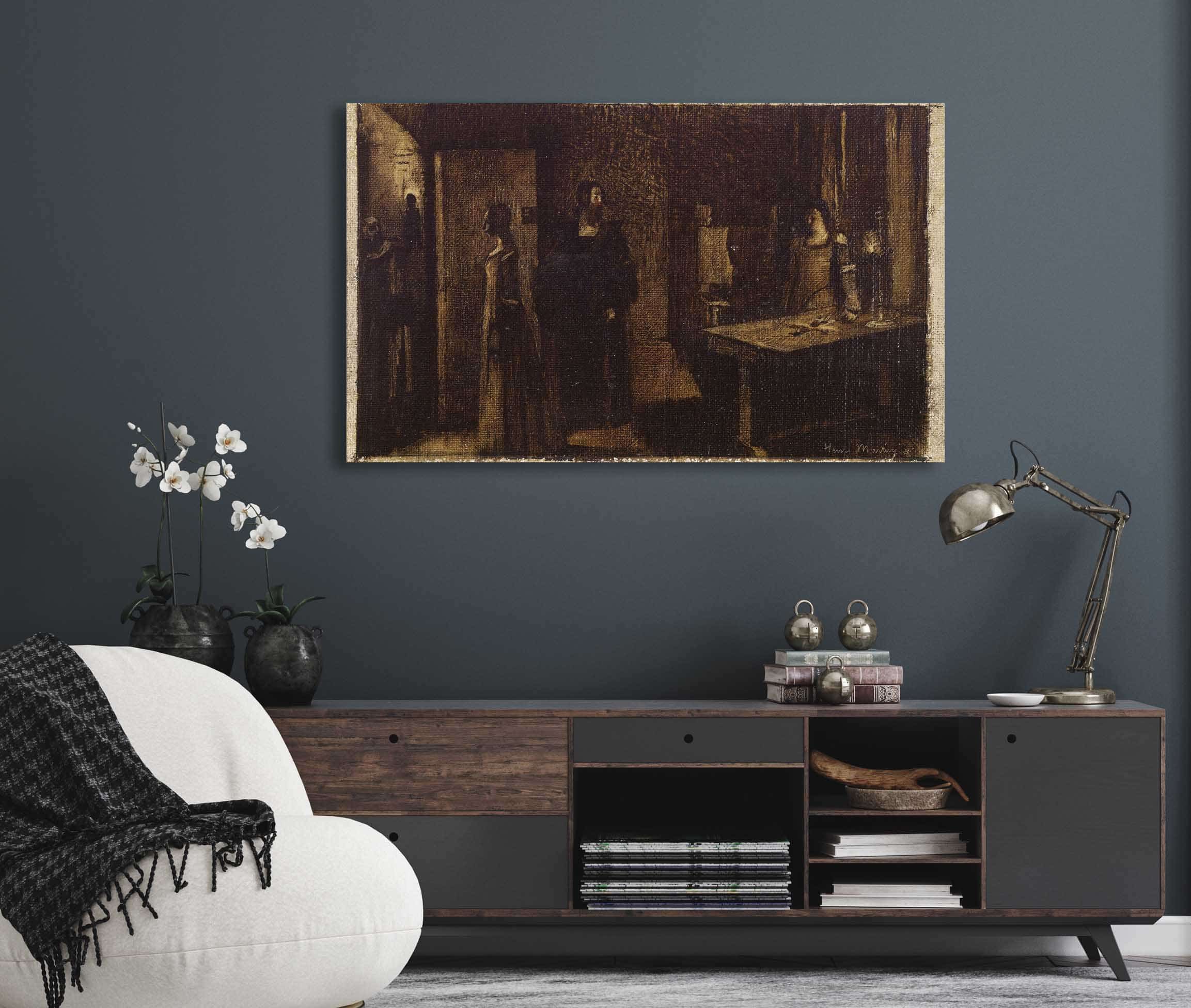 Le Crucifix by Henri Martin - Image 5