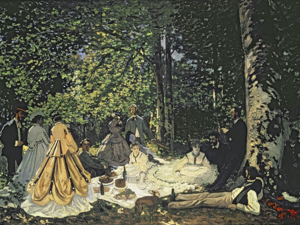 Le Dejeuner Sur L'herbe By Claude Monet - Image 5