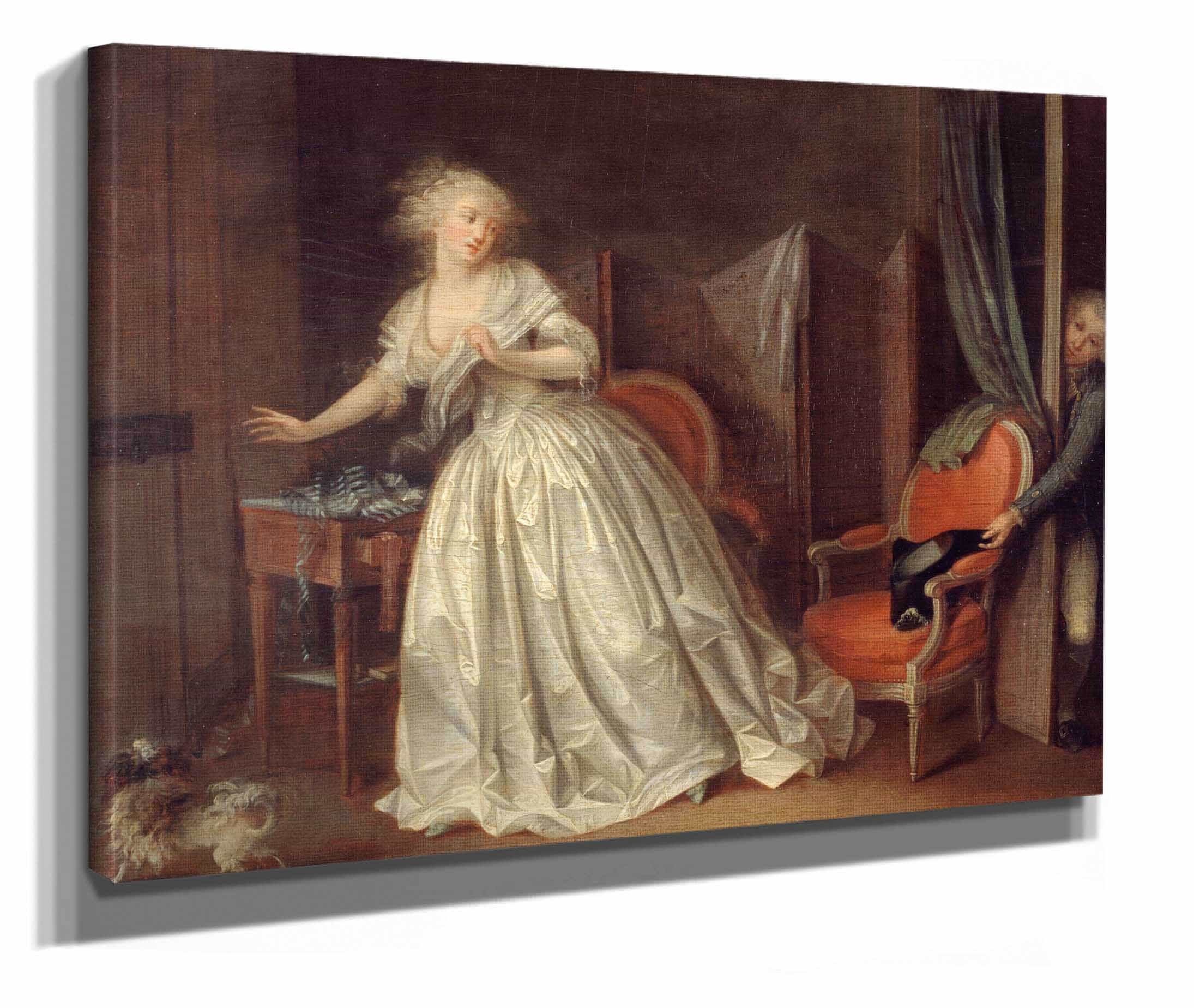 Le Depart Precipite by Louis Leopold Boilly - Image 2