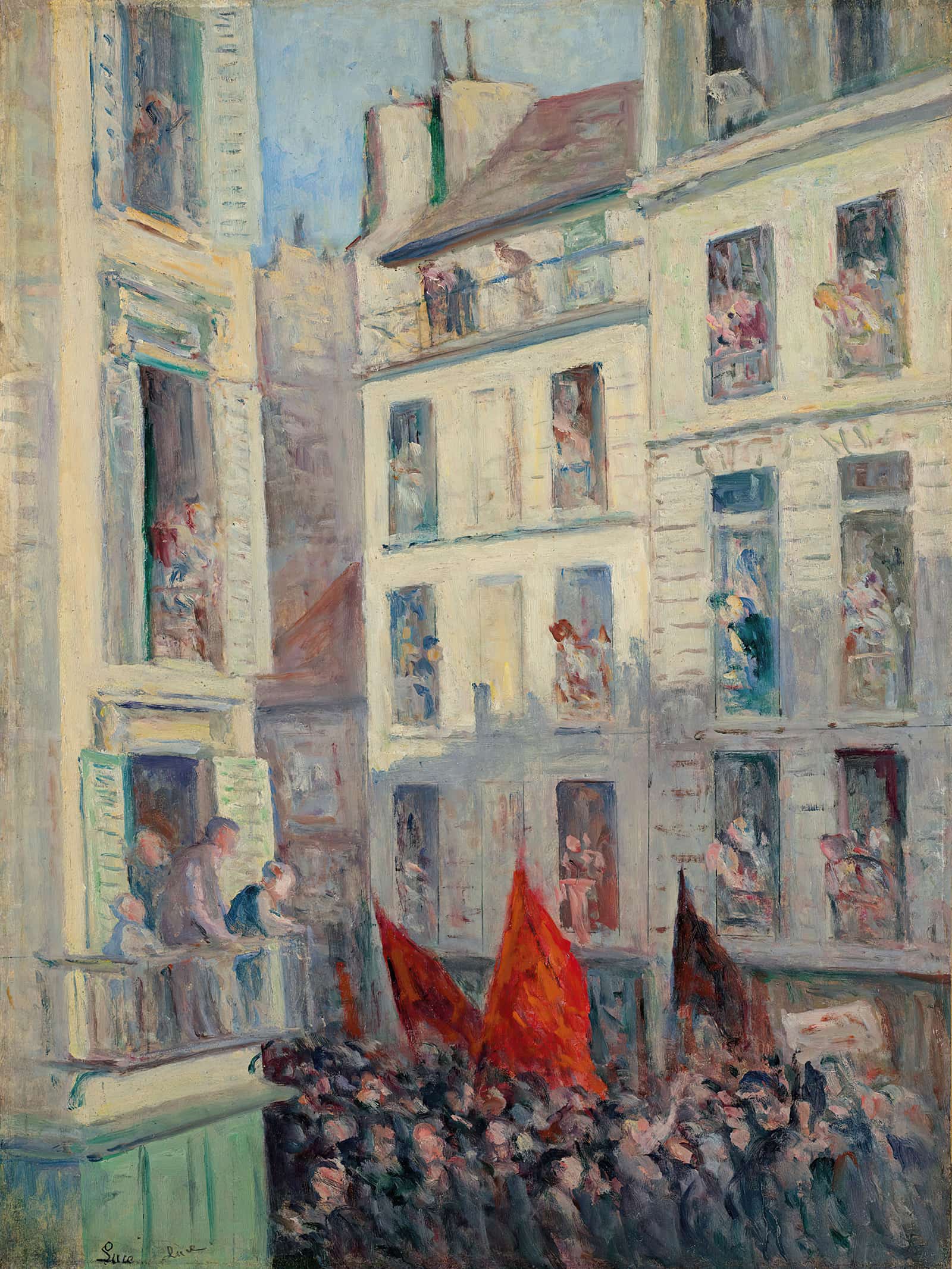 Le Front Populaire by Maximilien Luce