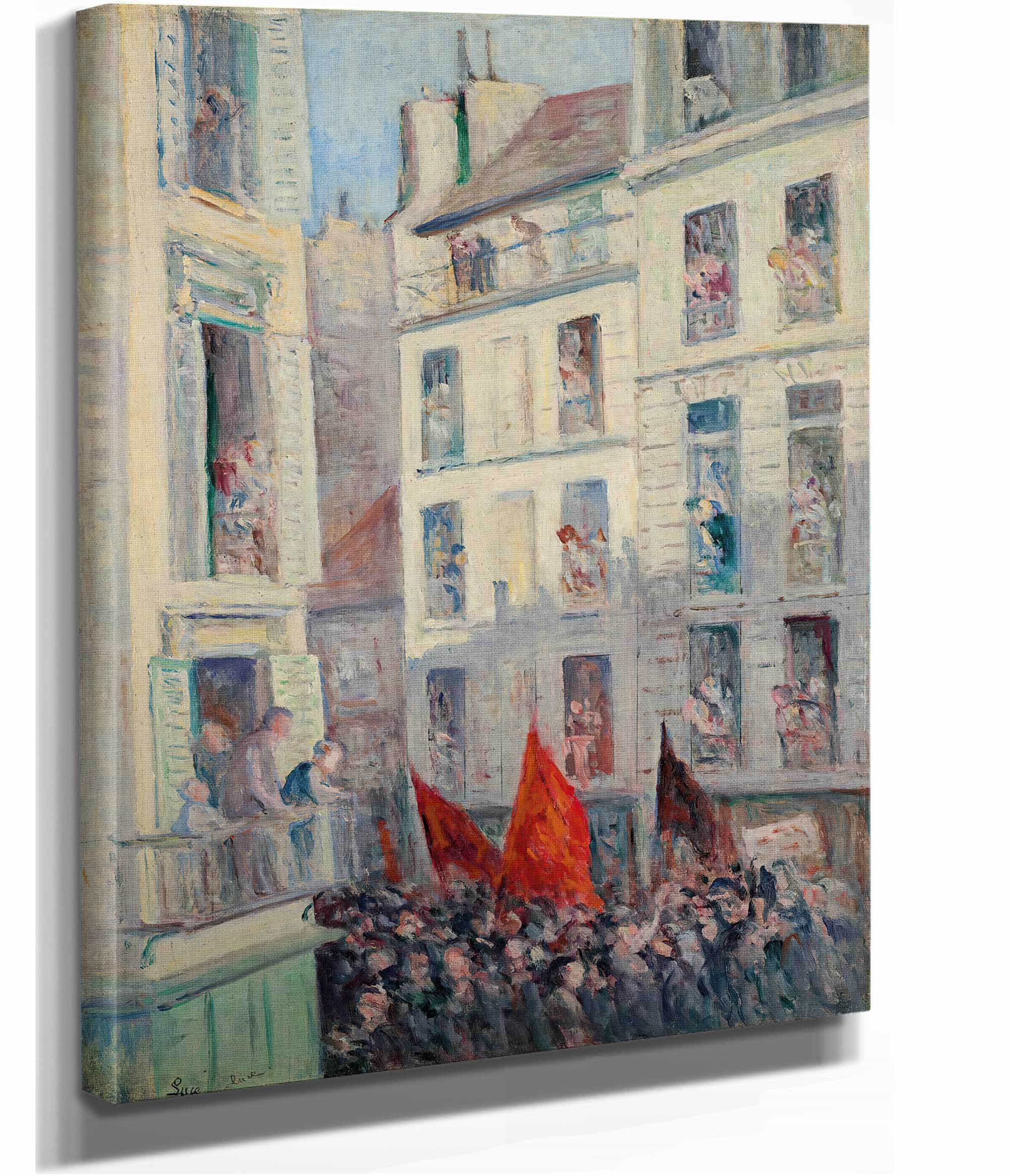 Le Front Populaire by Maximilien Luce - Image 2
