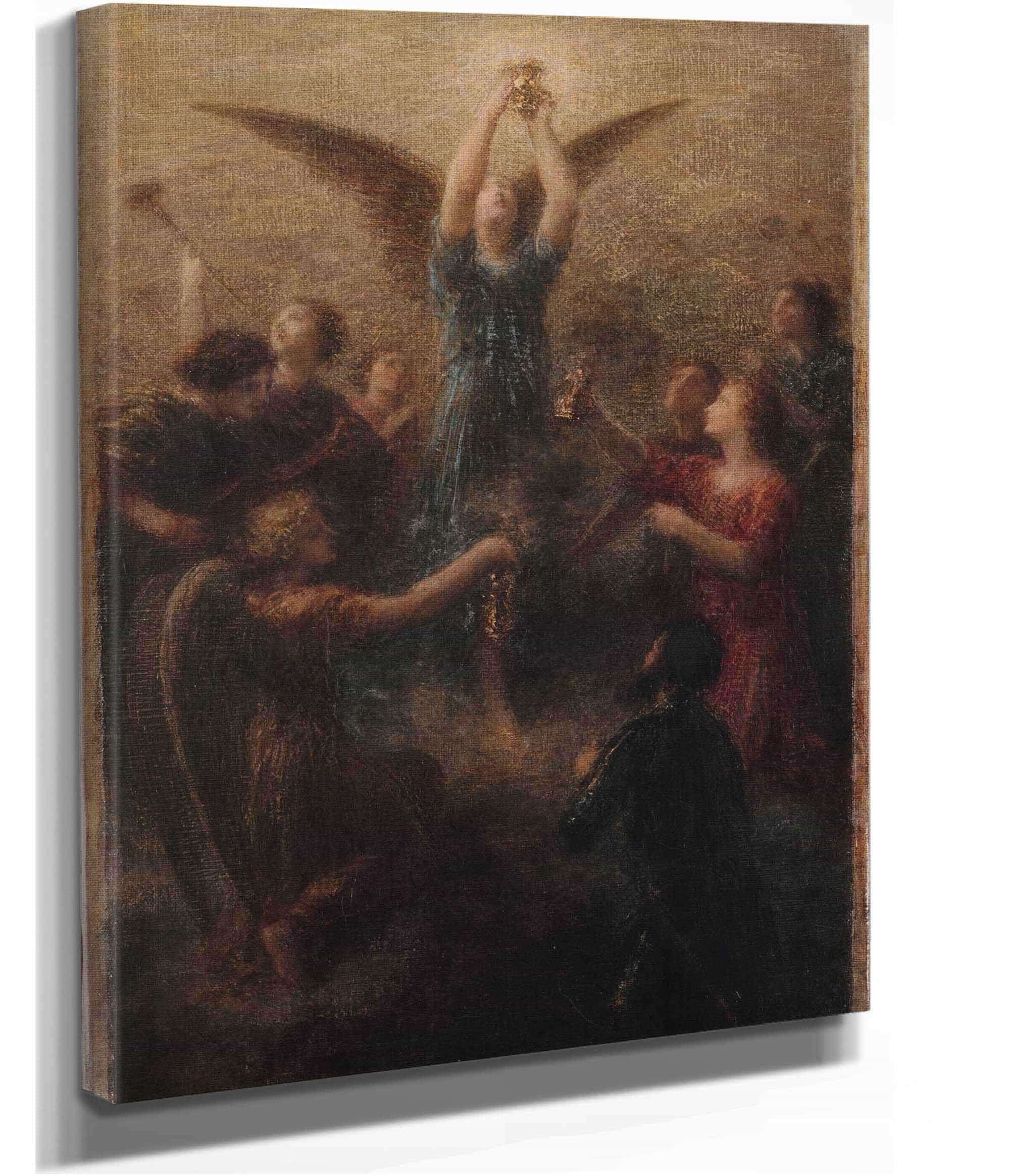 Le Graal Prelude De Lohengrin by Henri Fantin Latour - Image 2
