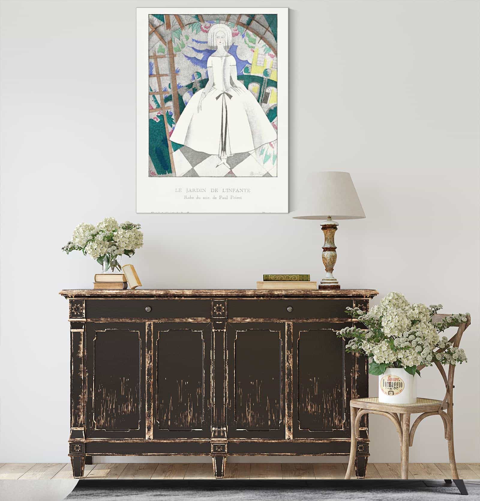 Le Jardin De Linfante Robe Du Soir De Paul Poiret by Charles Martin - Image 4