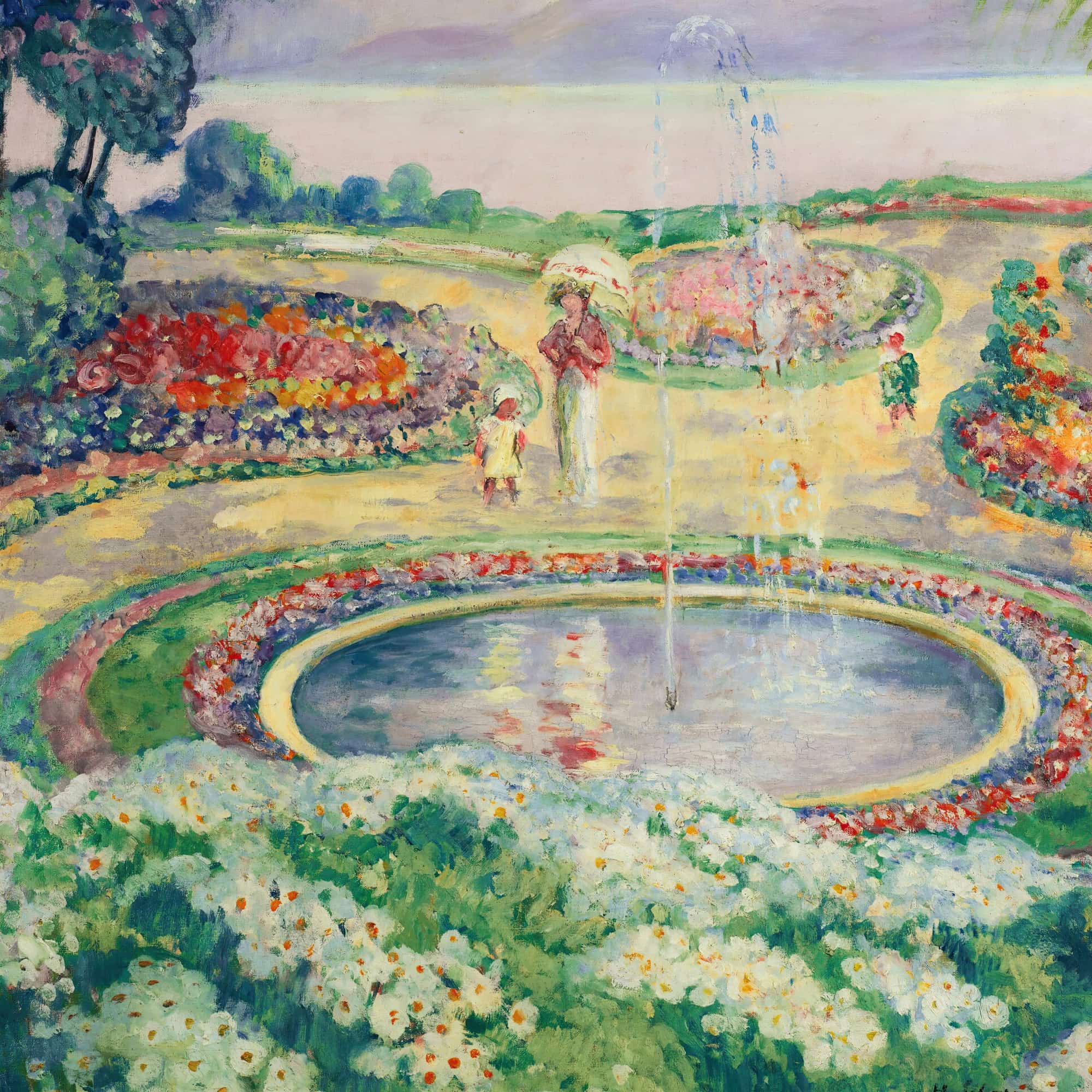 Le Jardin Fleuri by Henri Lebasque - Image 4