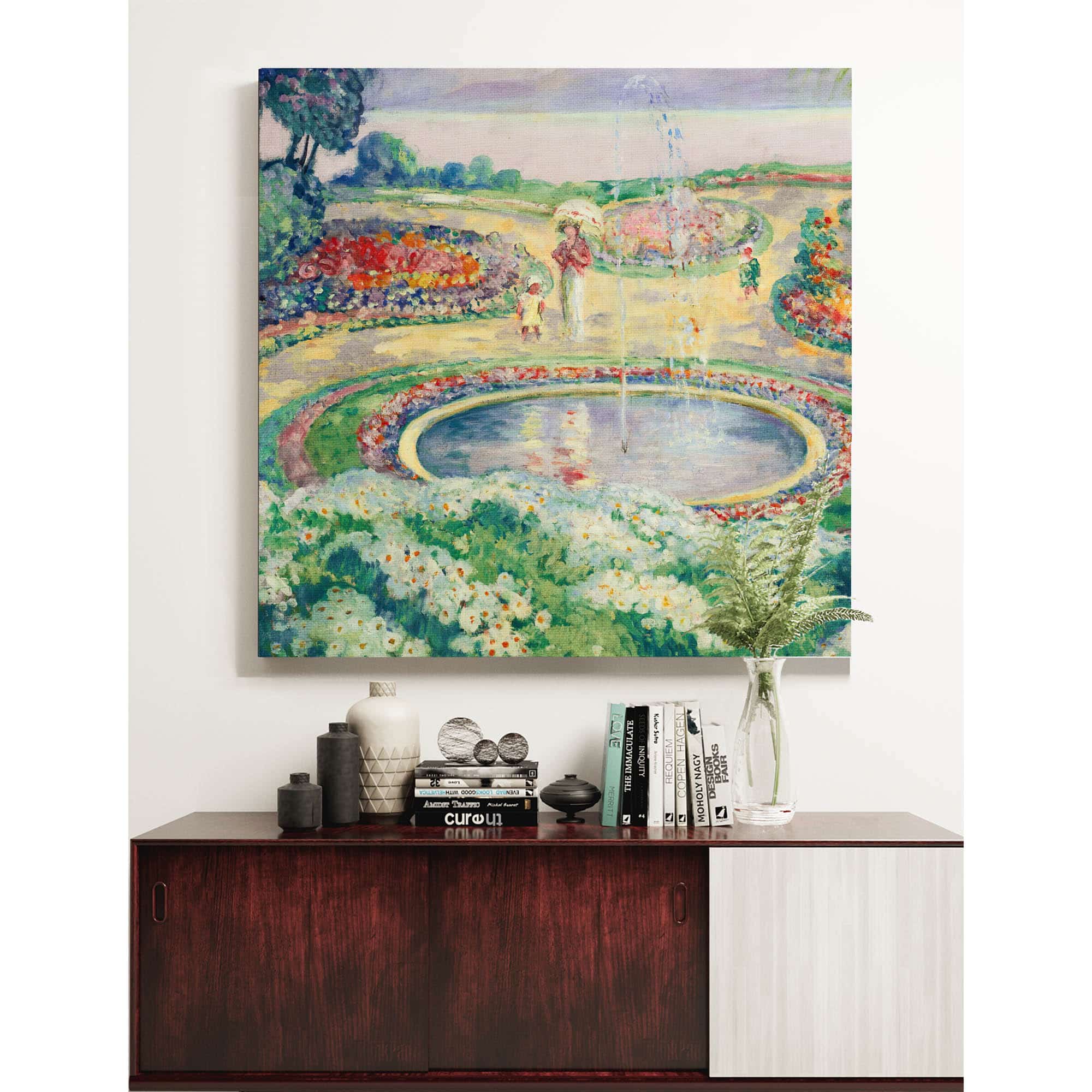 Le Jardin Fleuri by Henri Lebasque - Image 5