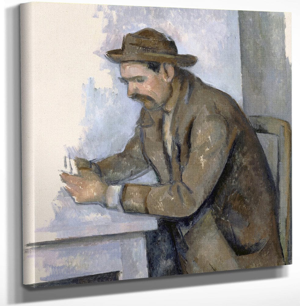 Le Joueur De Cartes (The Cardplayer) By Paul Cezanne