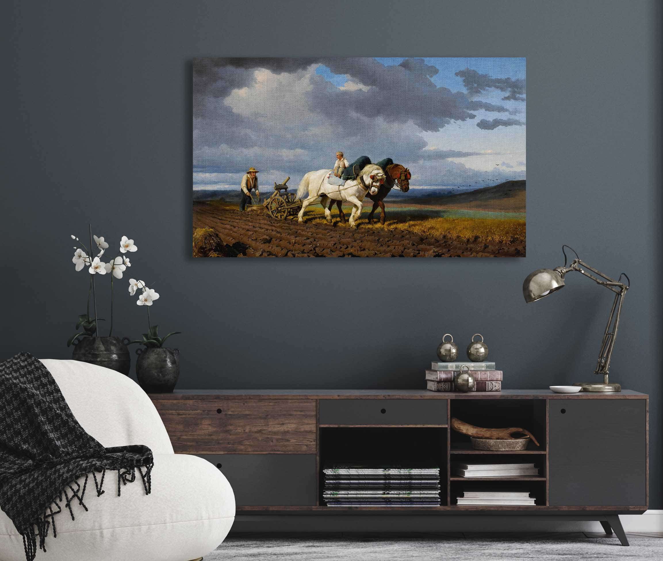 Le Labourage by Rosa Bonheur - Image 5