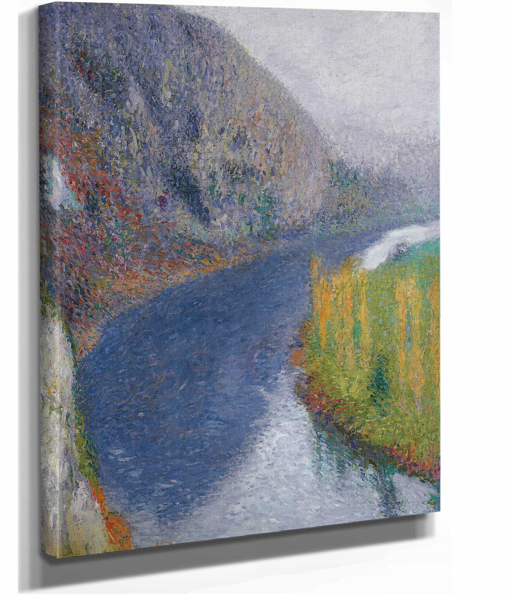 Le Lot Au Pied Des Falaises De St Cirq Lapopie by Henri Martin - Image 2