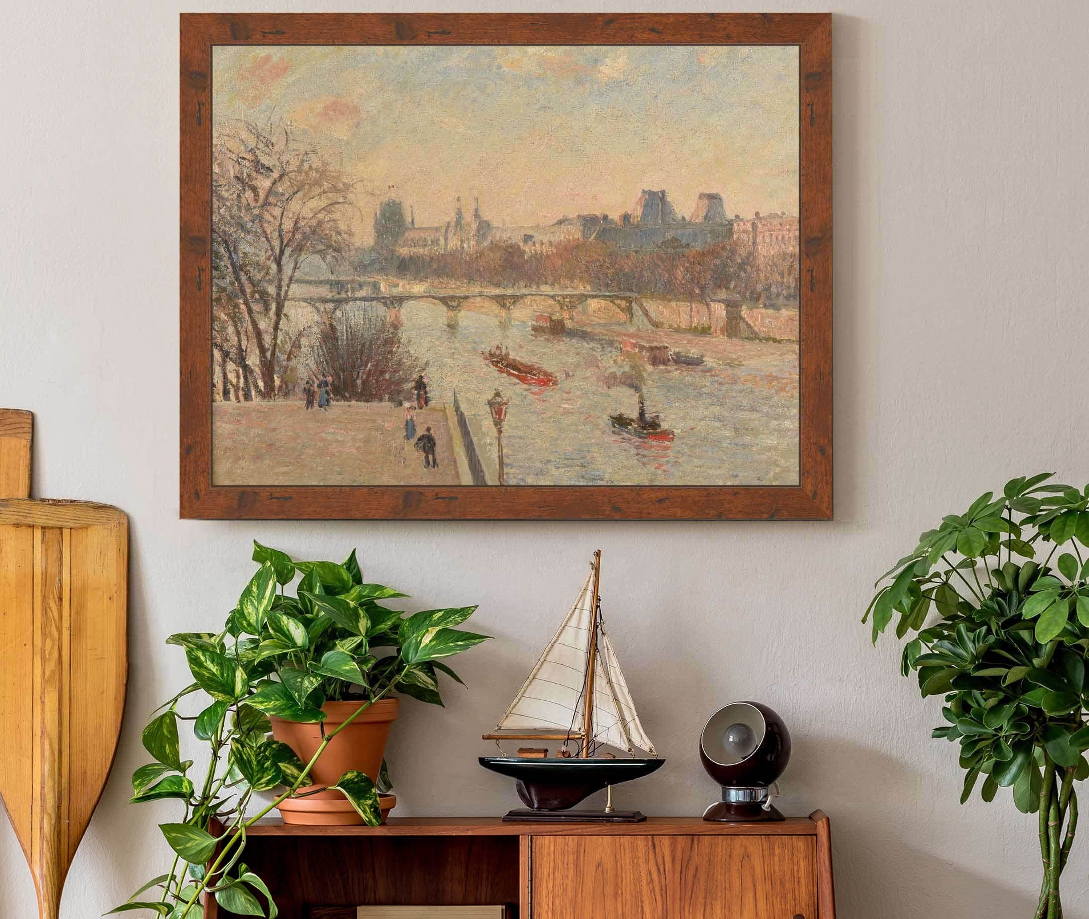 Le Louvre by Camille Pissarro - Image 3