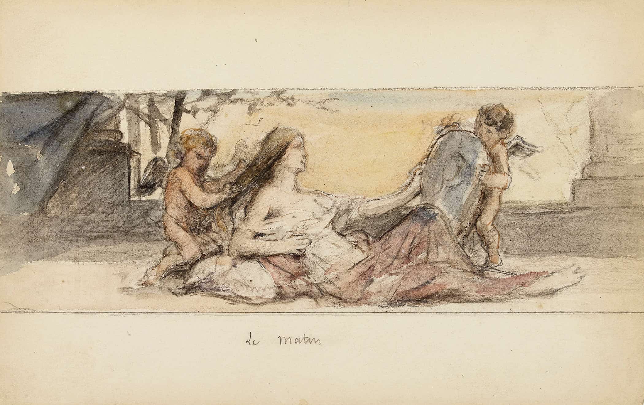 Le Matin by Leon Francois Comerre - Image 4