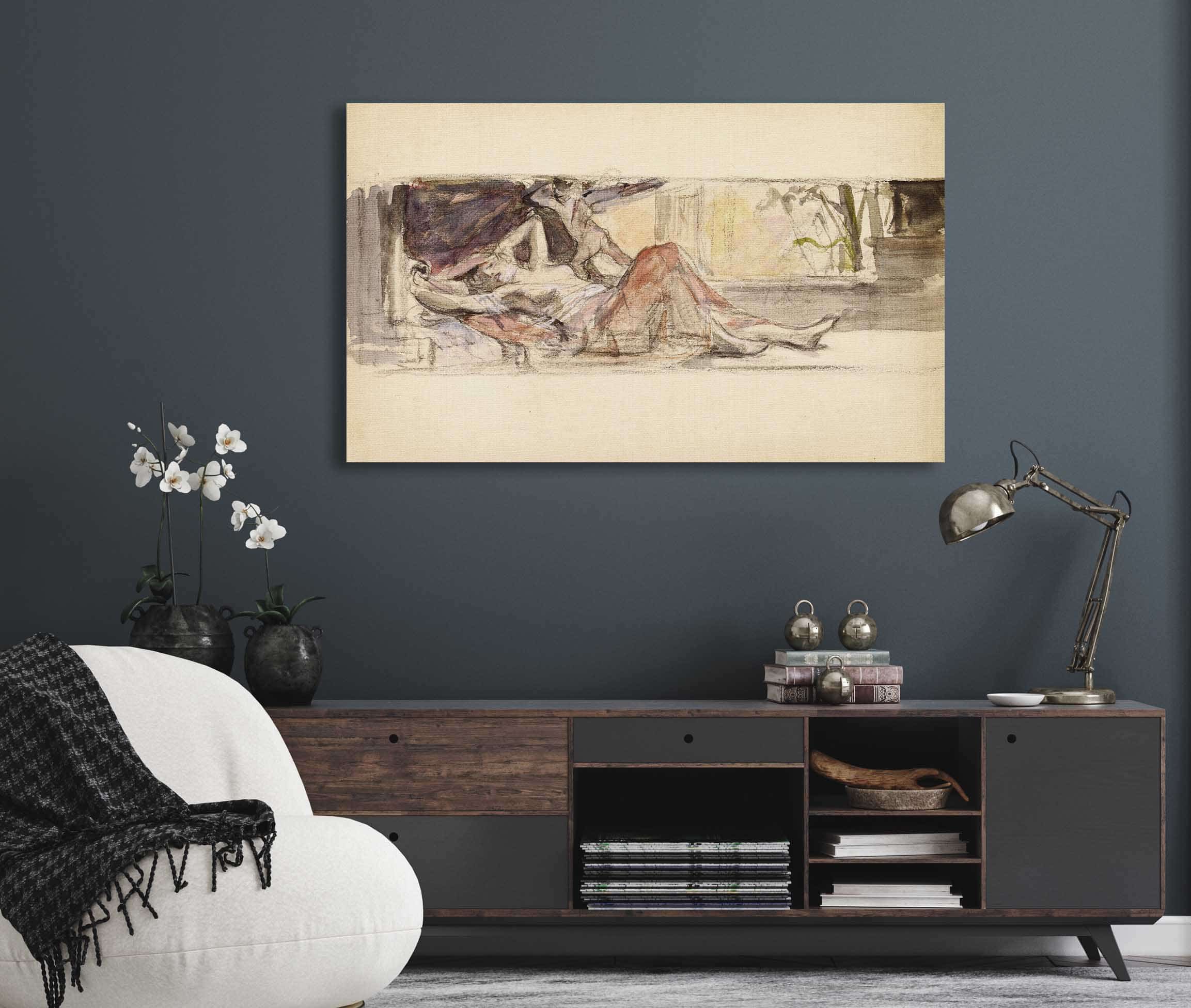 Le Matin by Leon Francois Comerre - Image 9