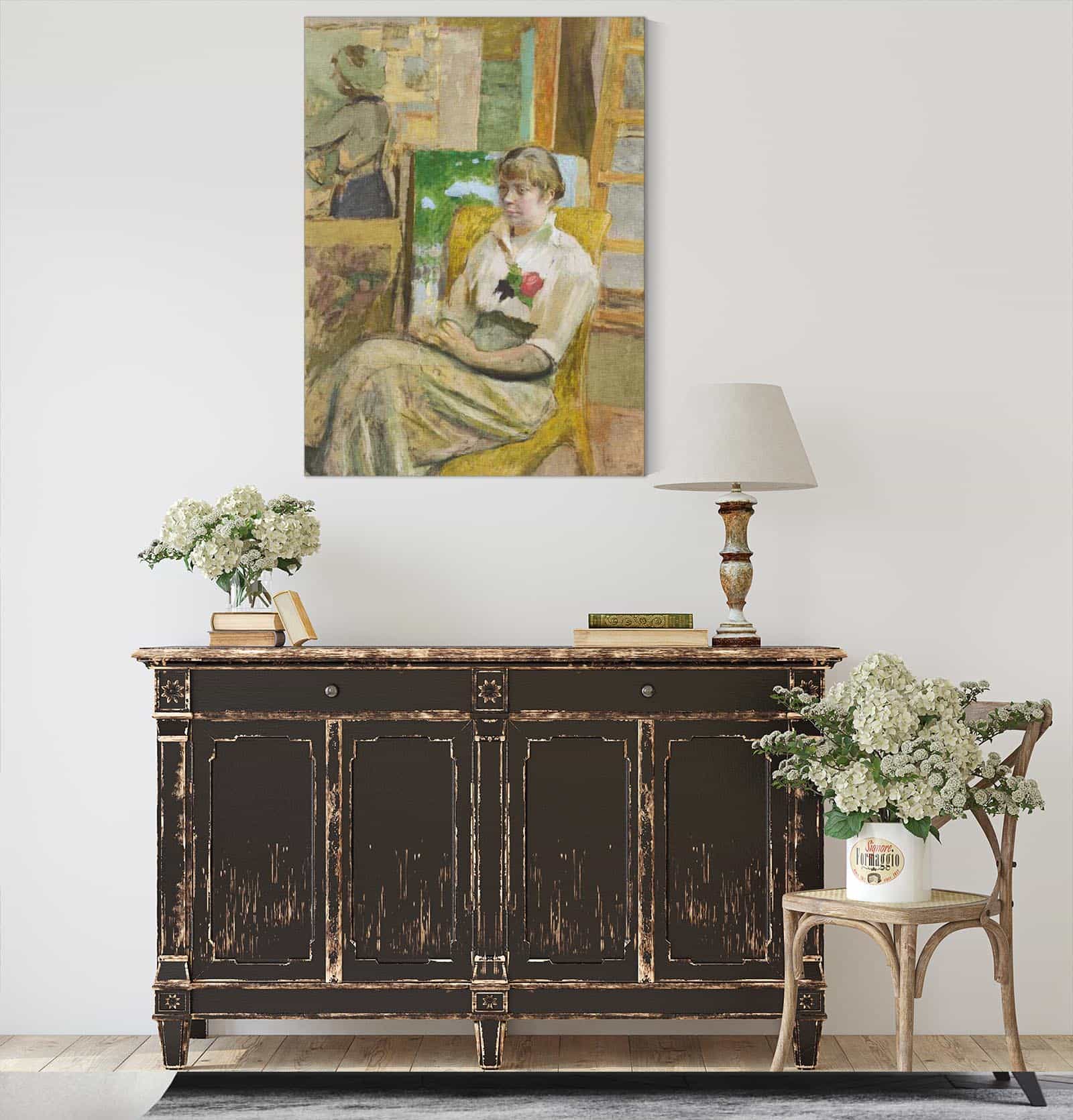 Le Modele A La Rose by Edouard Vuillard - Image 4