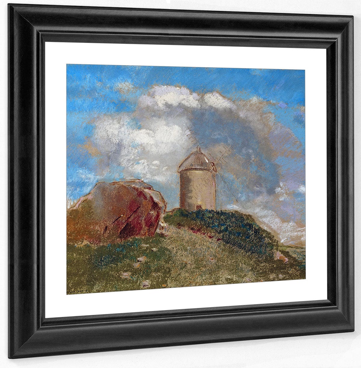Le Moulin A Vent By Odilon Redon - Image 2