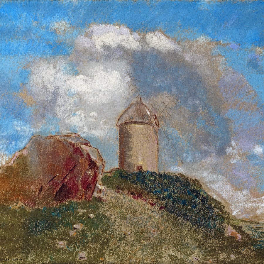Le Moulin A Vent By Odilon Redon - Image 5