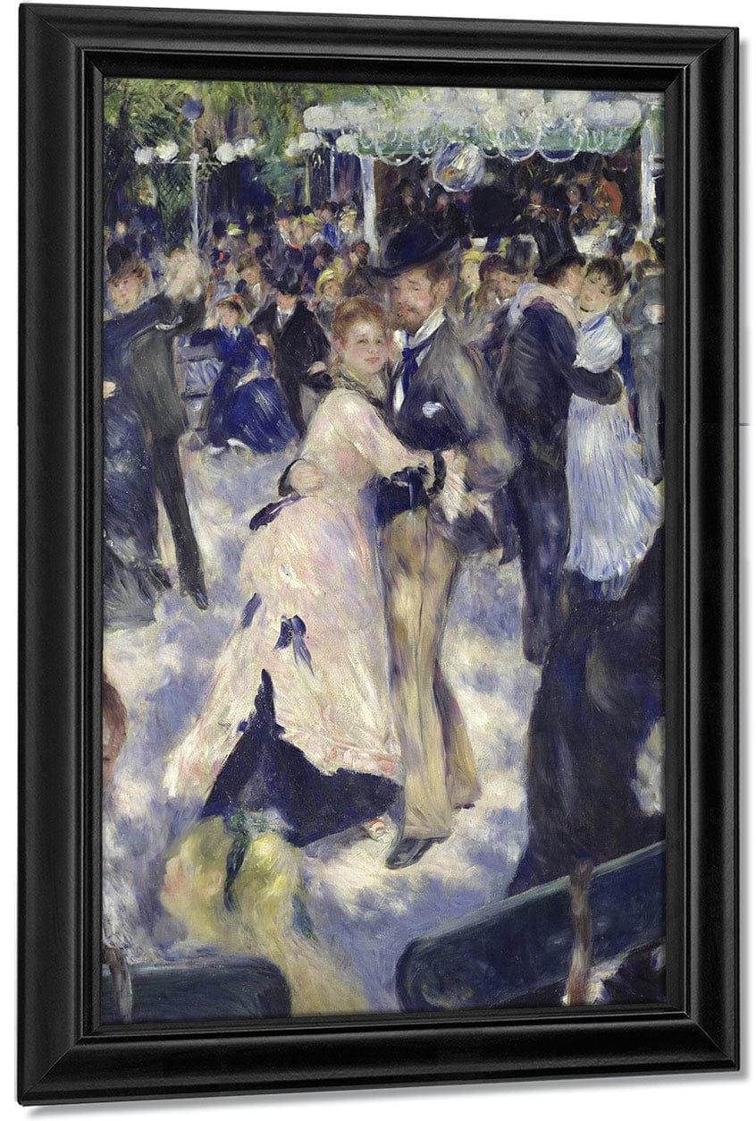 Le Moulin De La Galette, Detail Of The Dancers By Pierre Auguste Renoir - Image 6