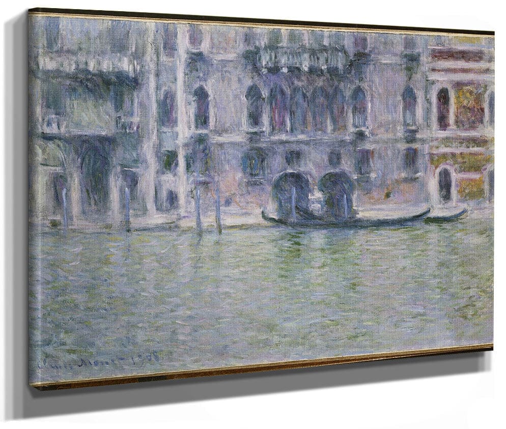 Le Palais Da Mula 1 By Claude Monet