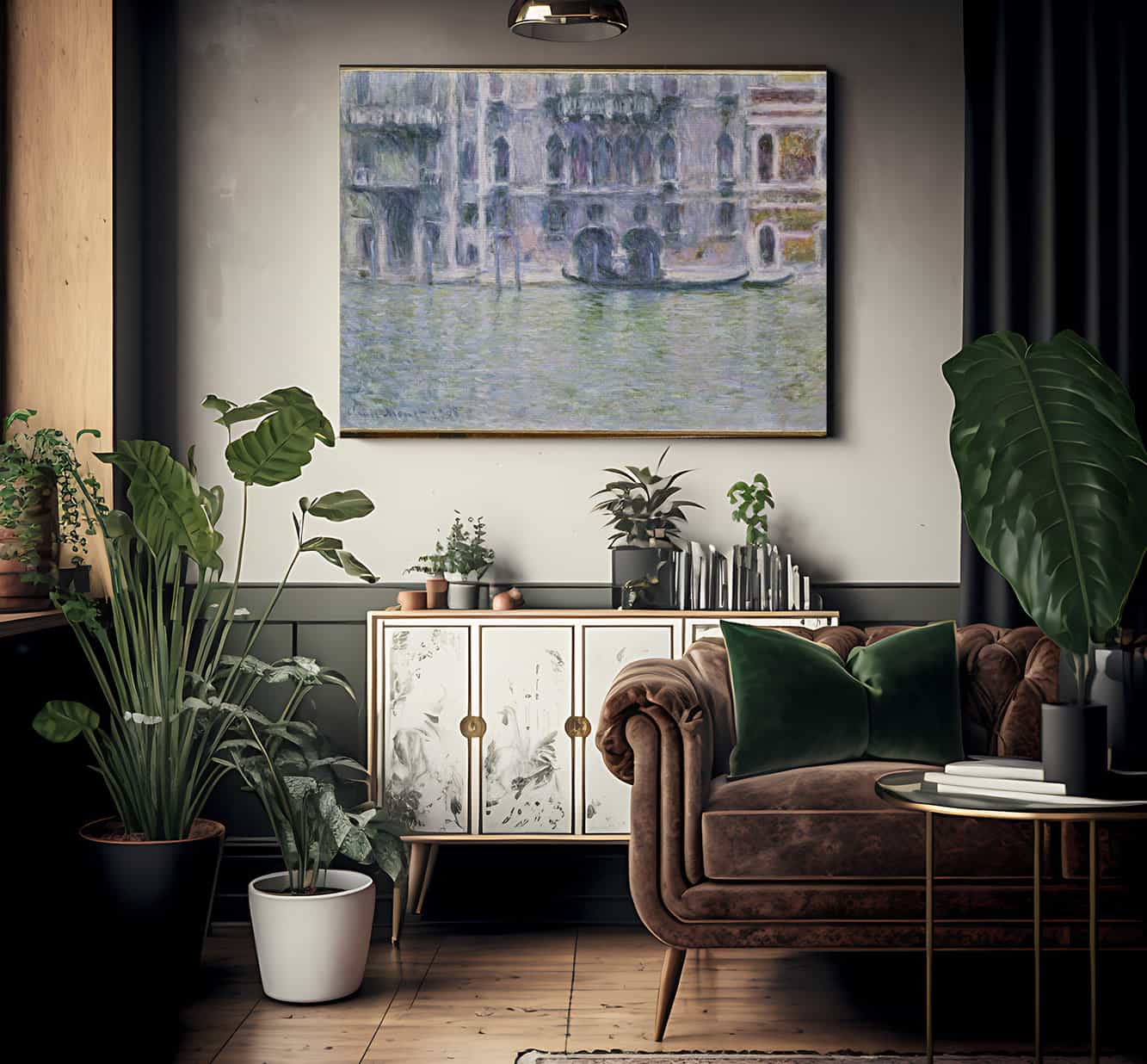 Le Palais Da Mula 1 By Claude Monet - Image 2