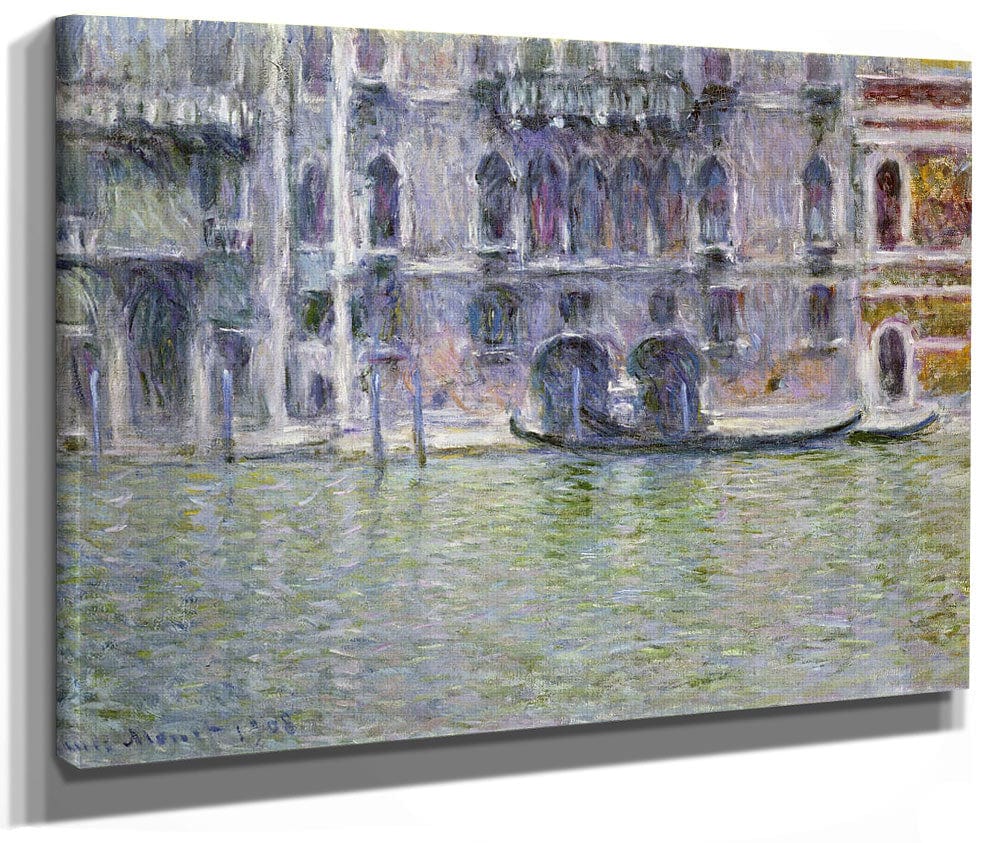 Le Palais Da Mula By Claude Monet