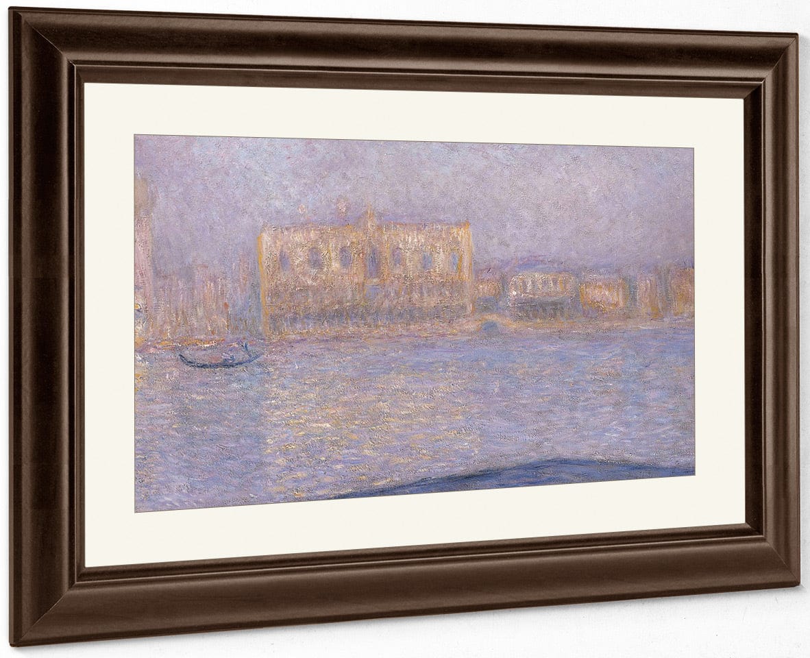 Le Palais Ducal Vu De Saint Georges Majeur By Claude Monet - Image 5