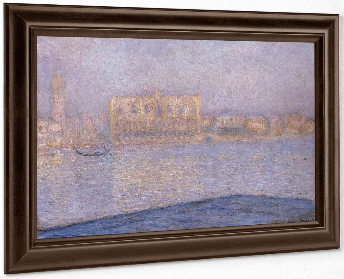 Le Palais Ducal Vu De Saint Georges Majeur By Claude Monet - Image 6