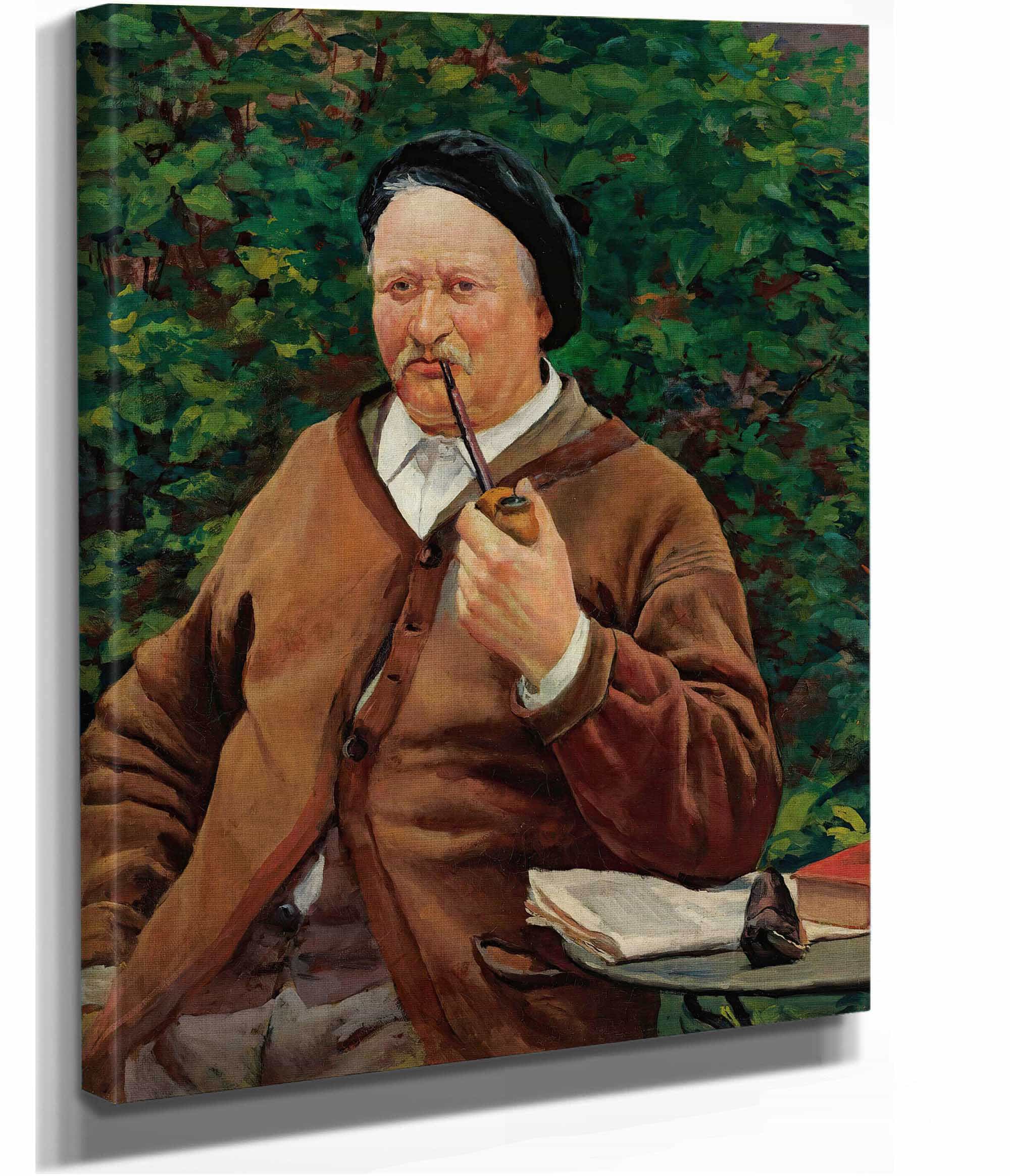Le Pere De Lartiste by Maximilien Luce - Image 2