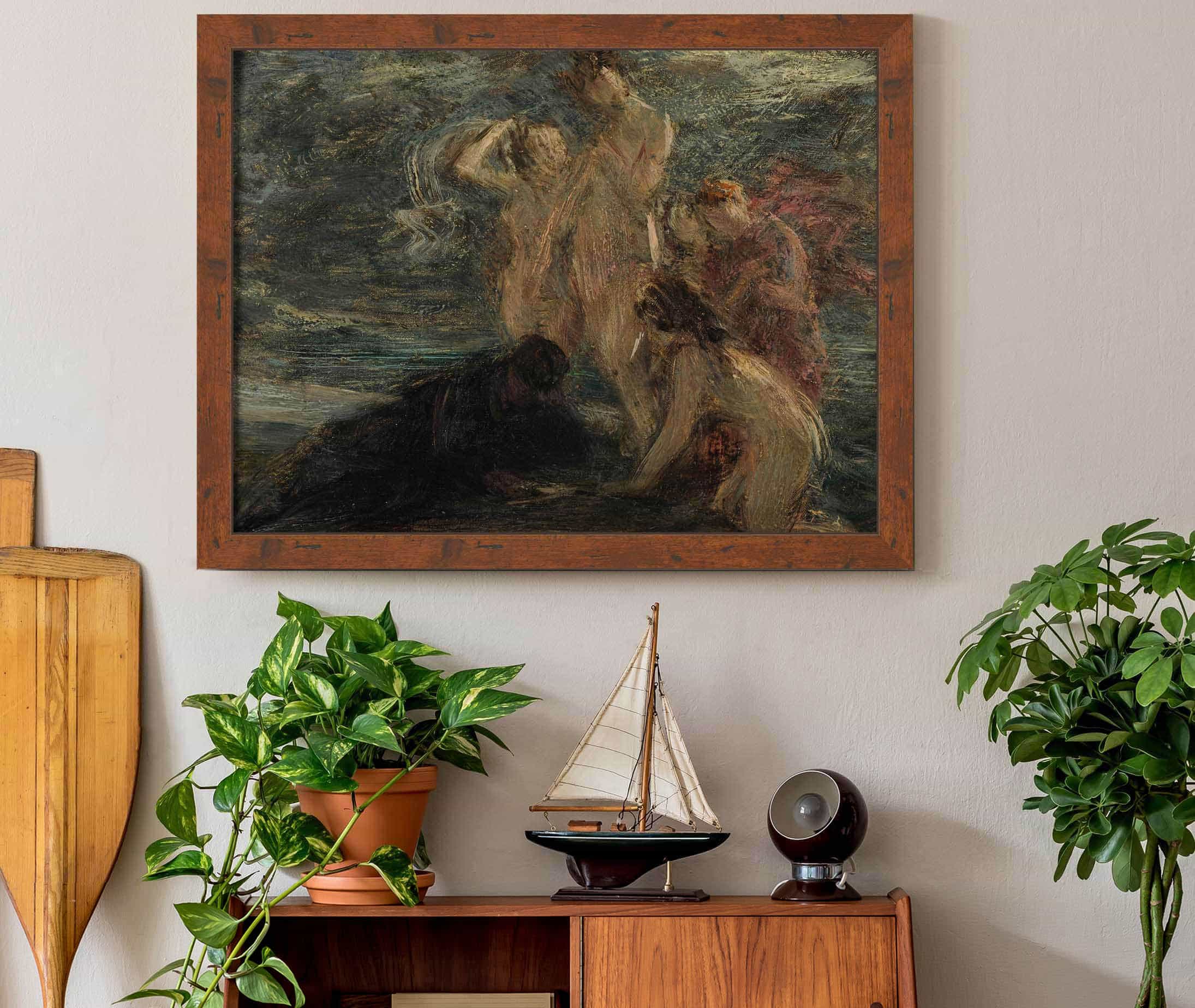 Le Poete Et Les Muses by Henri Fantin Latour - Image 3