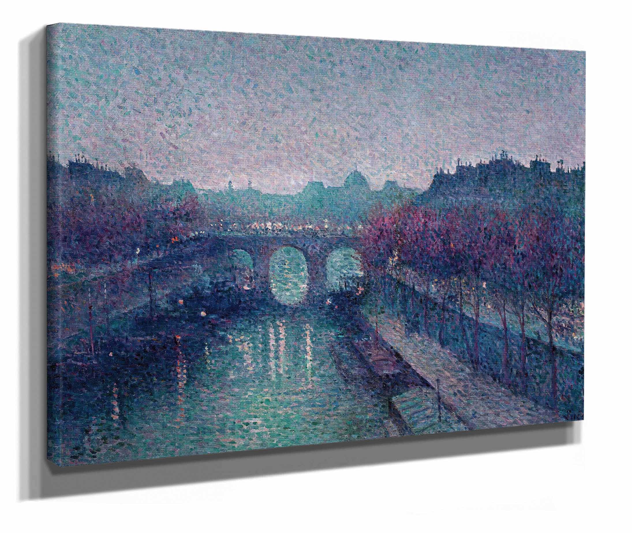 Le Pont Neuf La Seine Petit Bras by Maximilien Luce - Image 2
