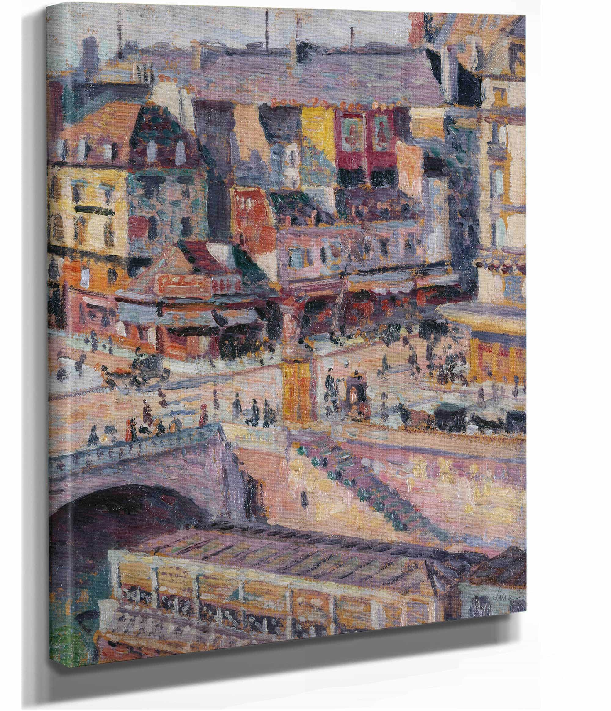 Le Pont Saint Michel Et Le Quai Des Orfevres Before by Maximilien Luce - Image 2