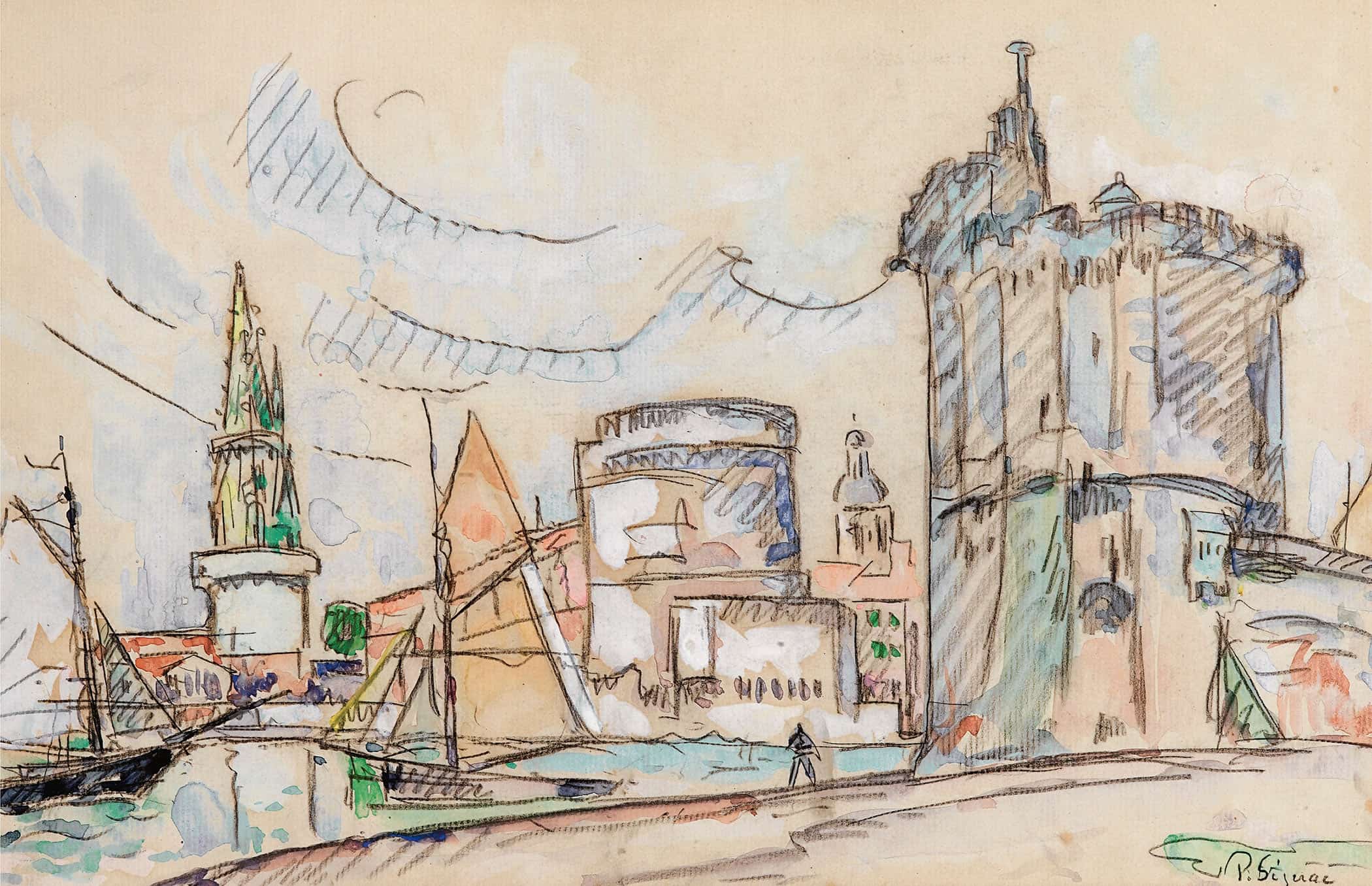 Le Port De La Rochelle by Paul Signac - Image 2