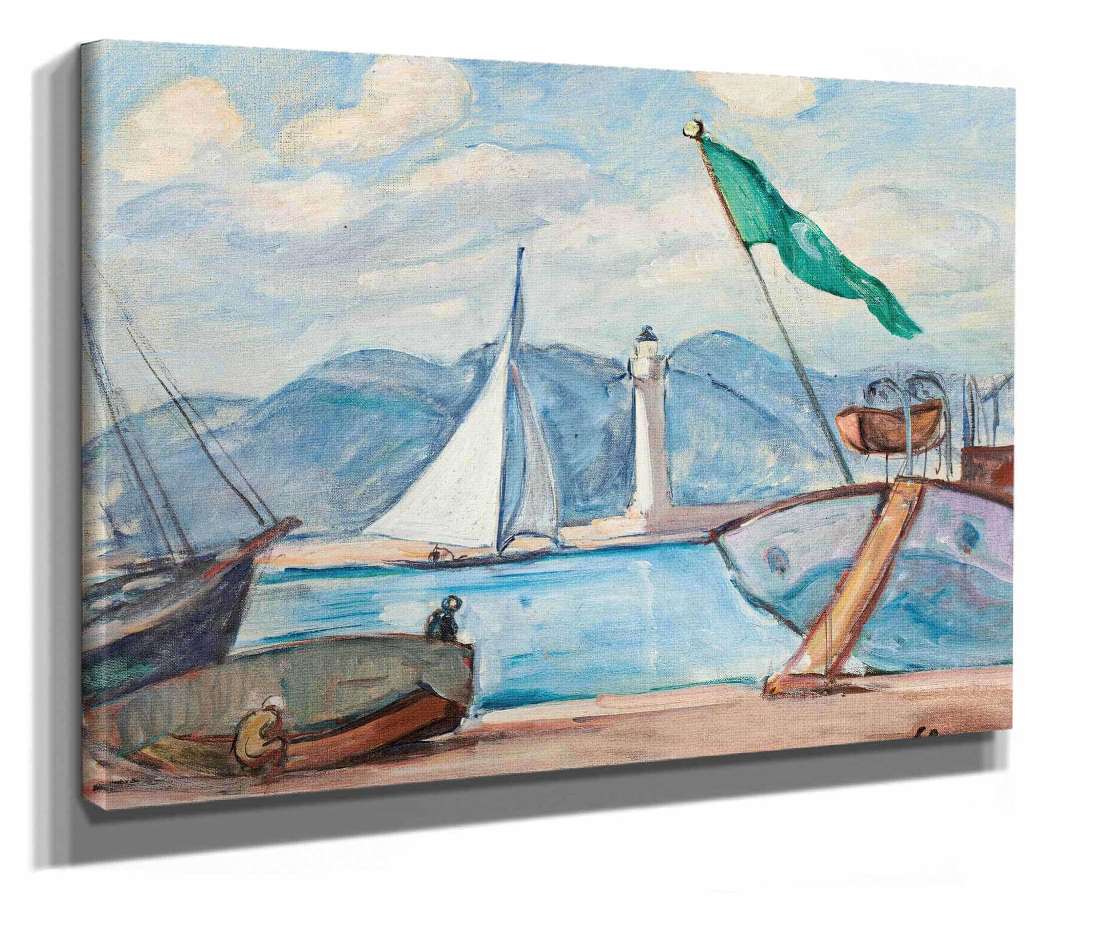 Le Port De Saint Tropez by Henri Lebasque - Image 4