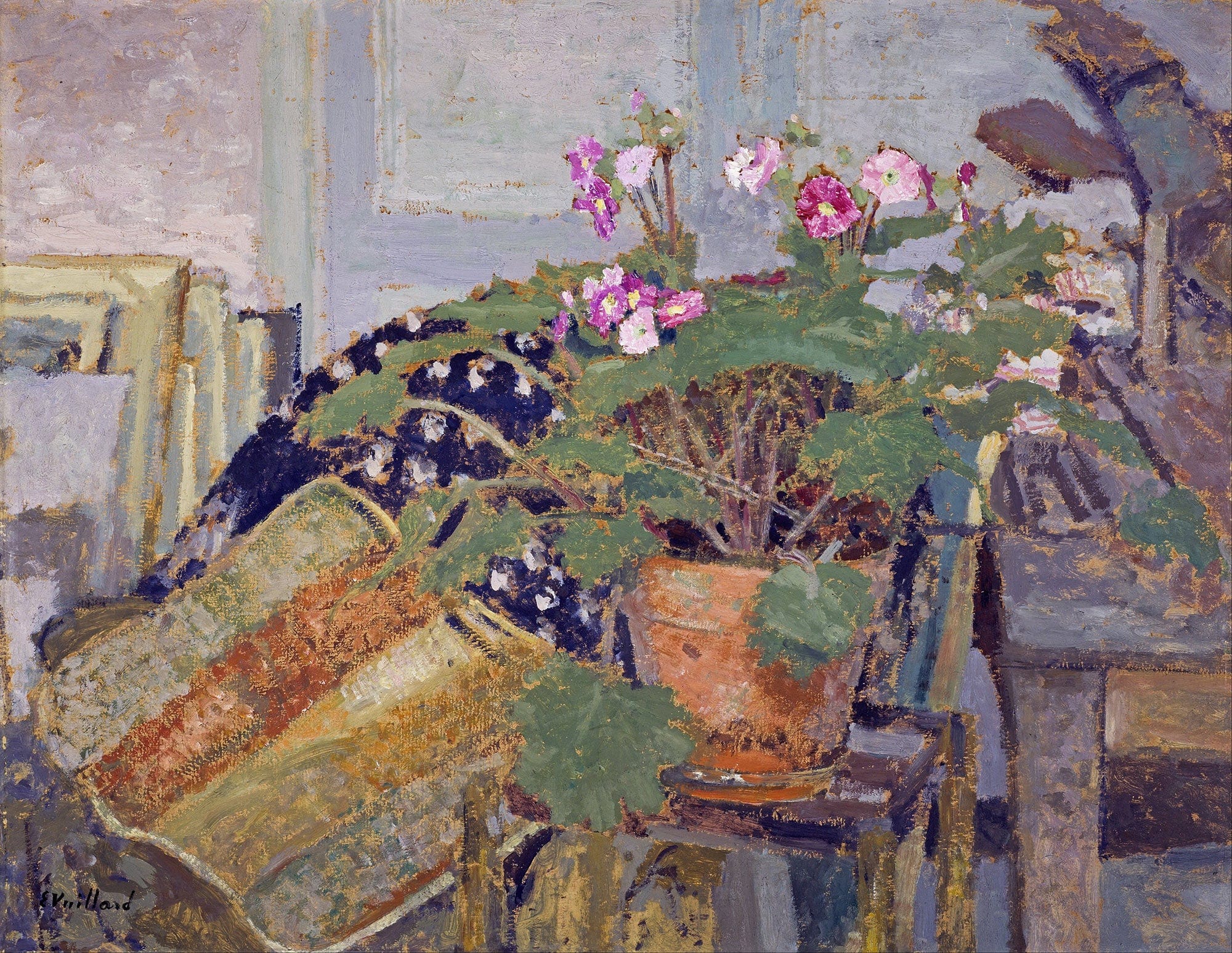 Le Pot De Fleurs Pot Of Flowers by Edouard Vuillard - Image 2
