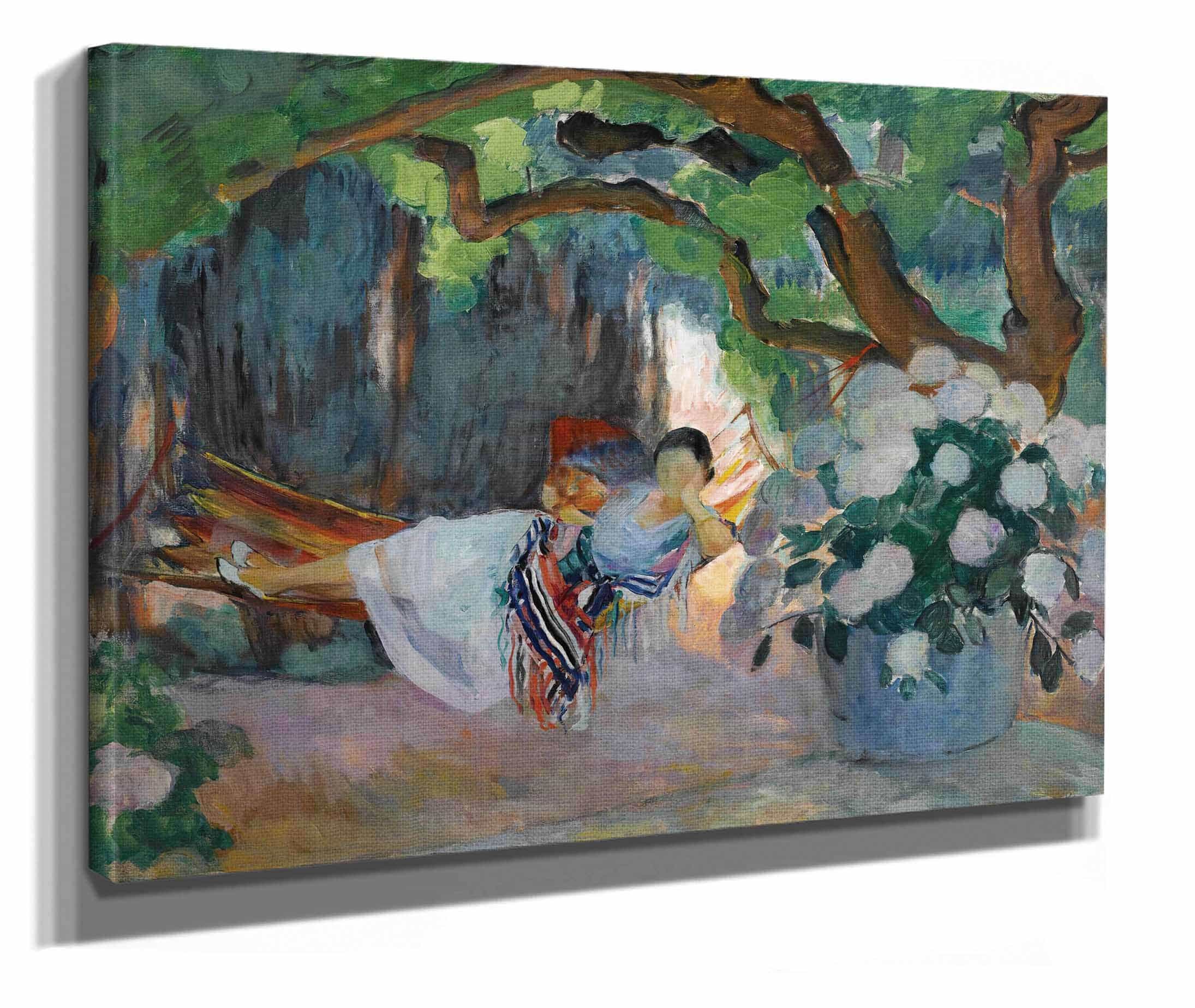 Le Pradet Jeune Femme Au Hamac Nono by Henri Lebasque - Image 2